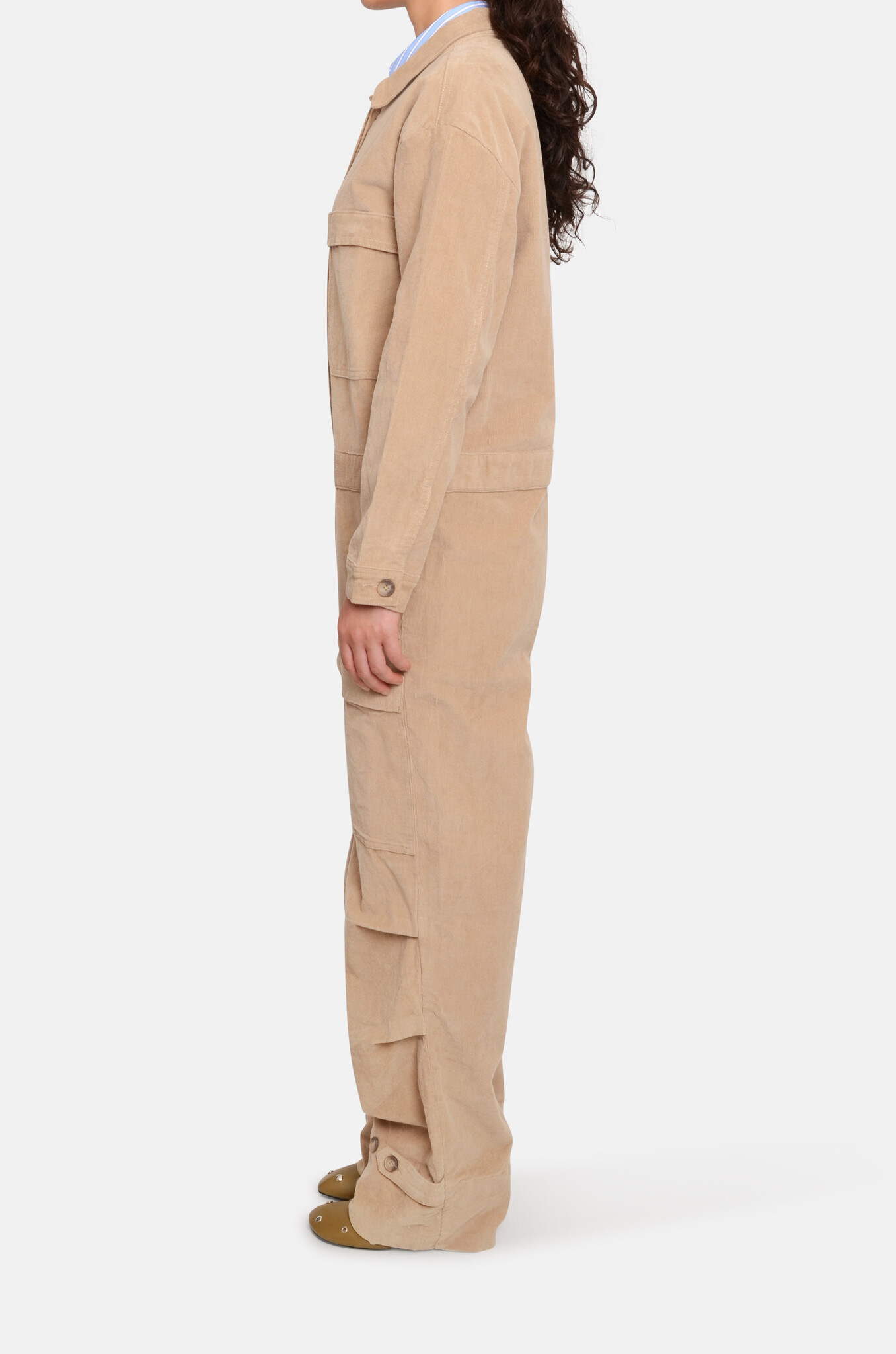 Jozette Jumpsuit in Mushroom-3