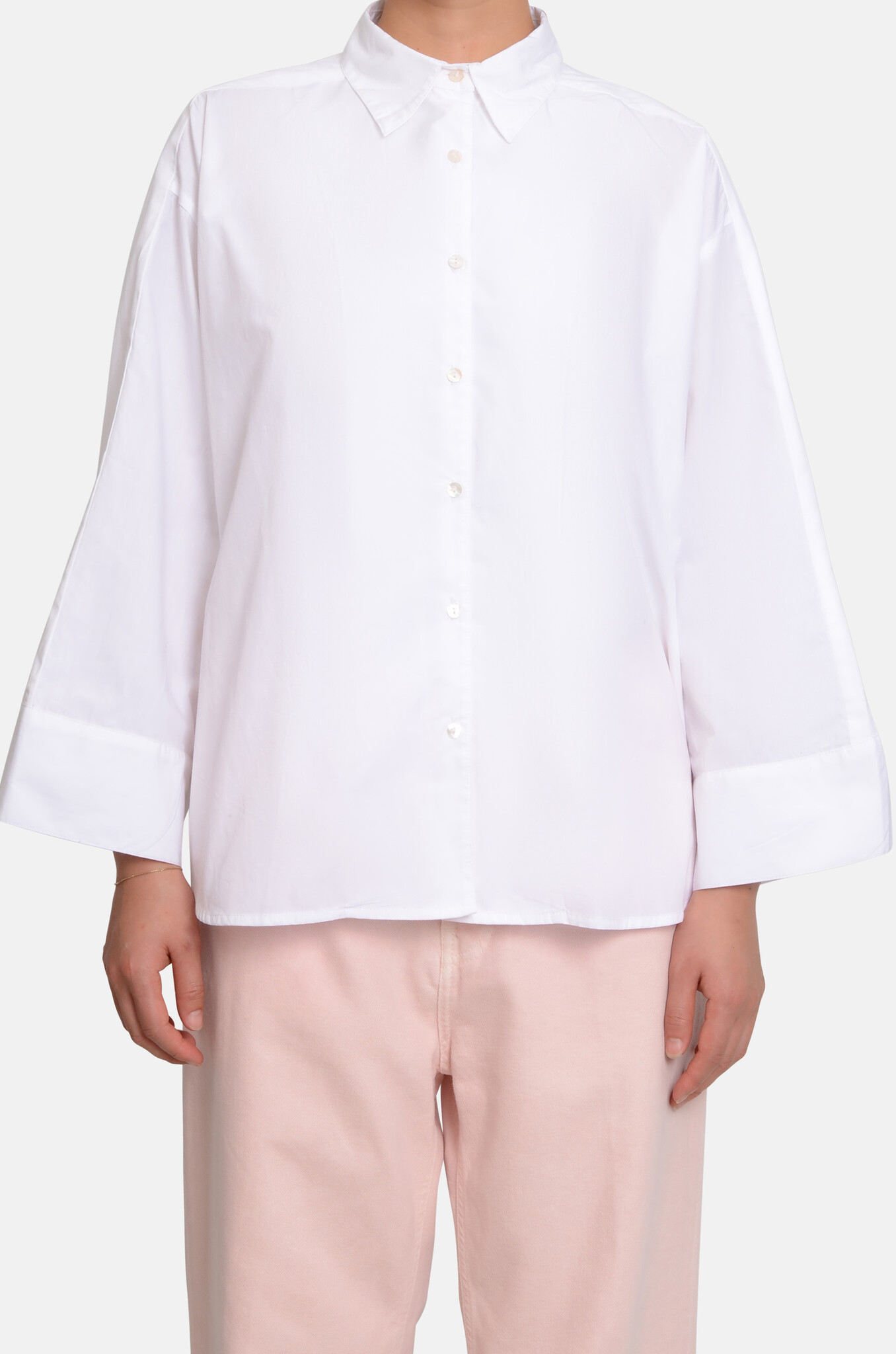 Chloe Shirt in White-1