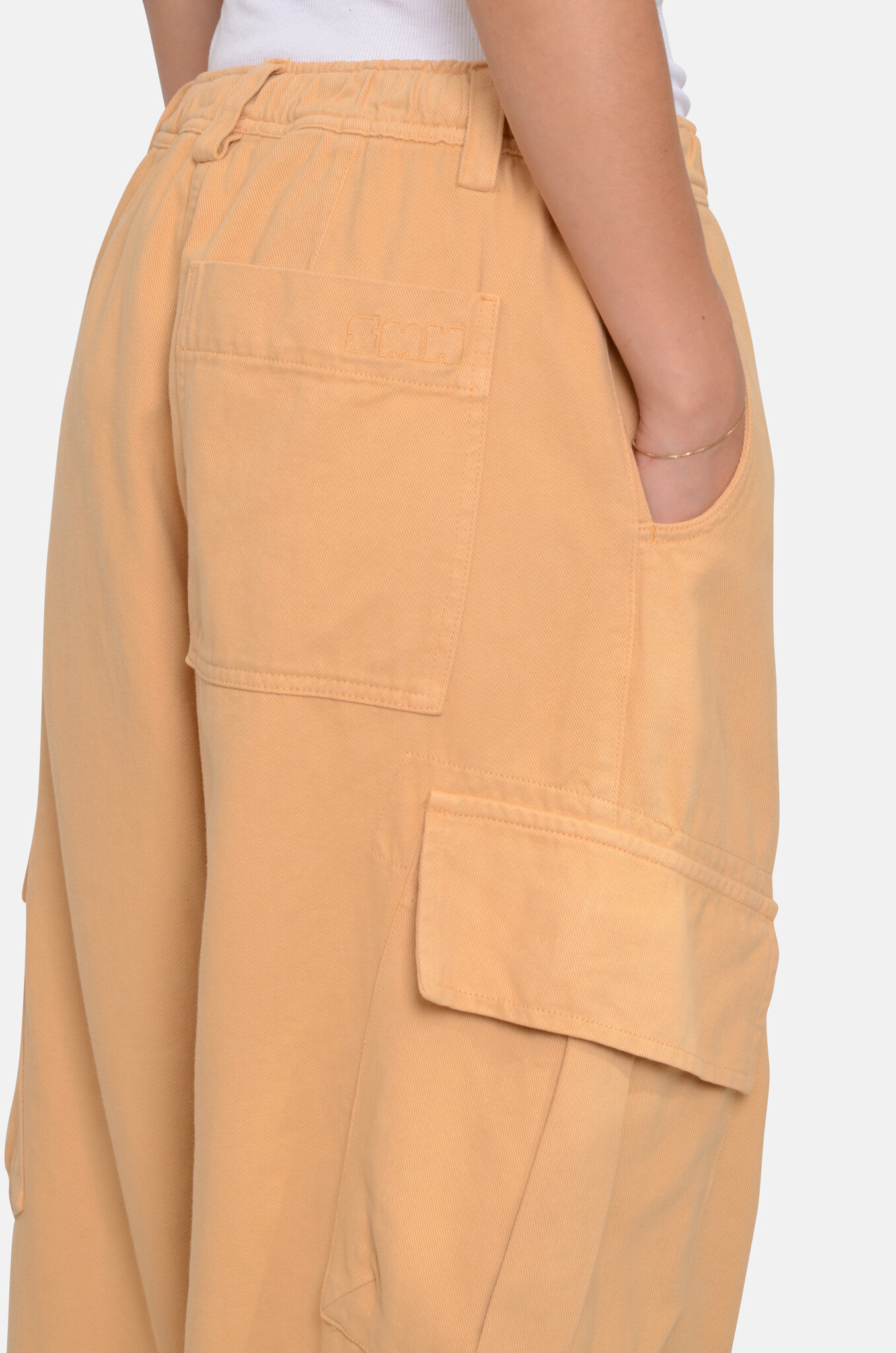 Romeo Baggy Pants Cotton Honey-5