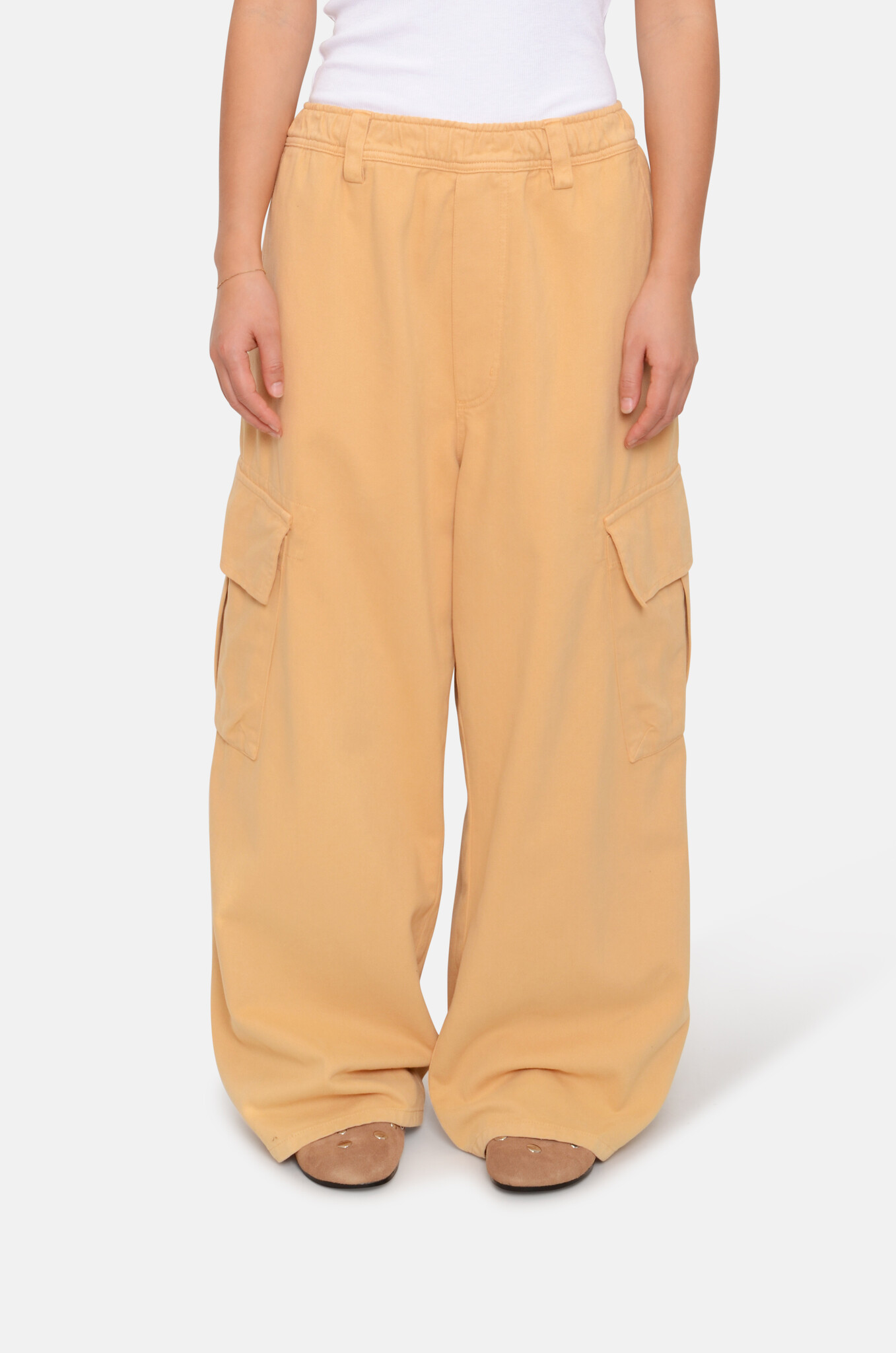 Romeo Baggy Pants Cotton Honey-1