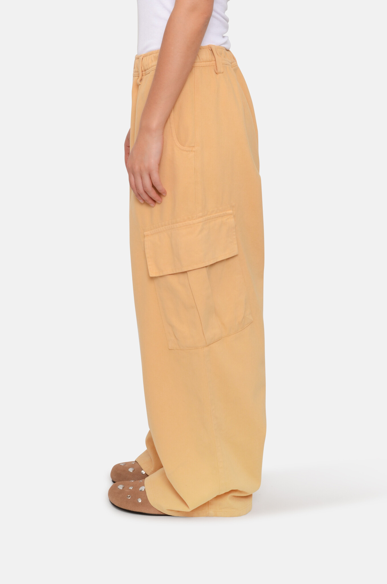 Romeo Baggy Pants Cotton Honey-3