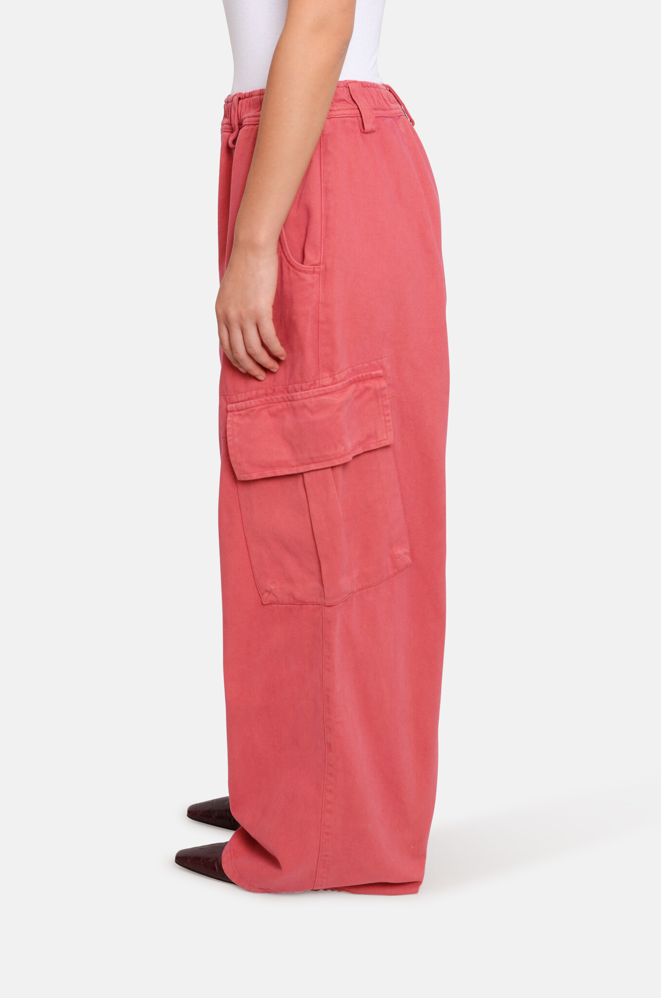 Romeo Baggy Pants Cotton Rhubarb-3