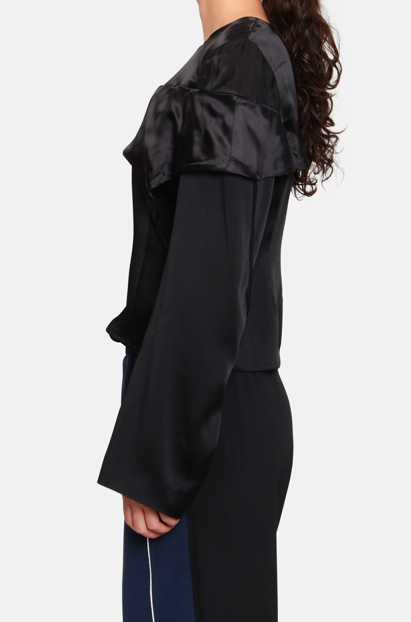 Terry Top in Black-3