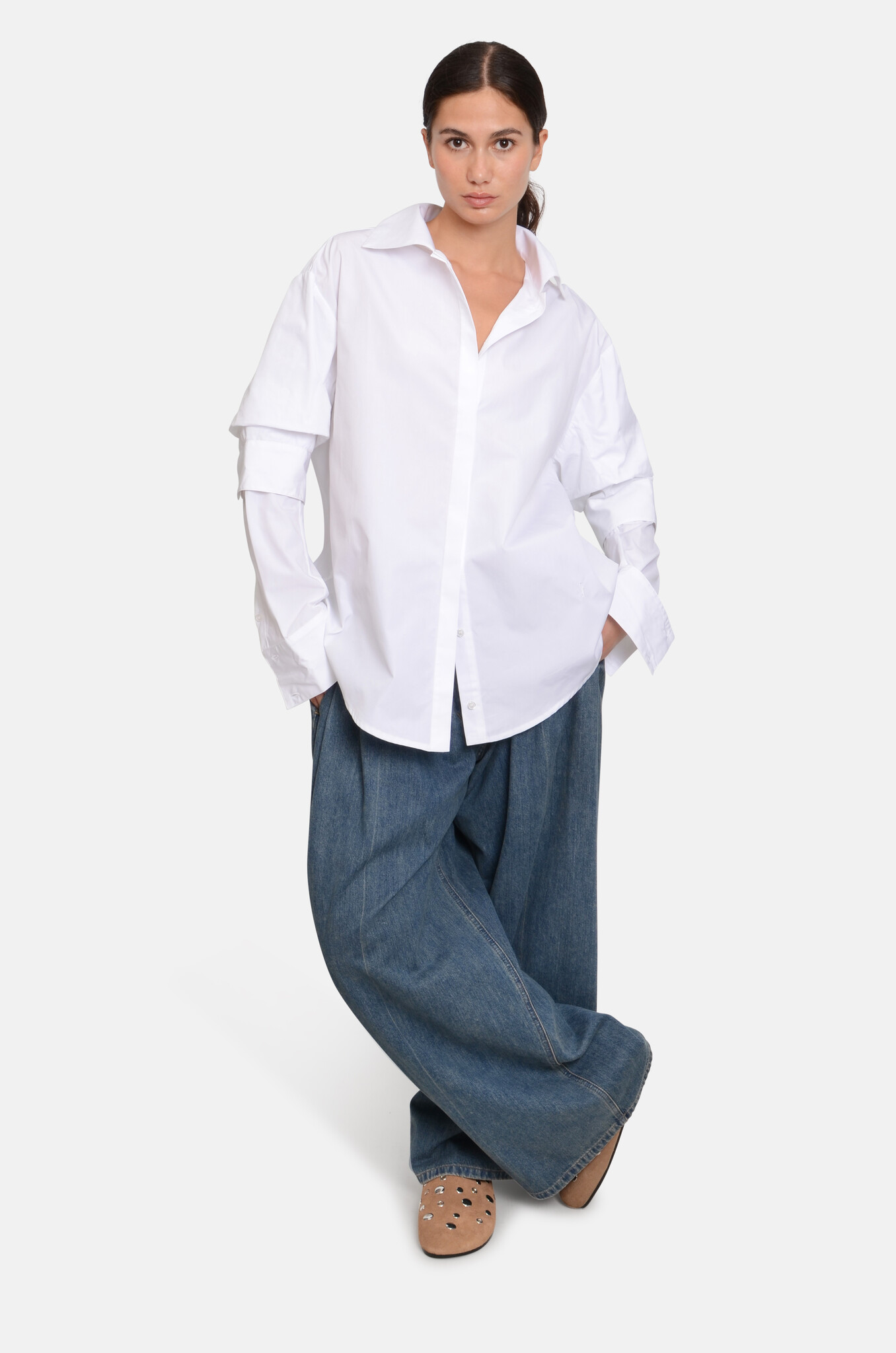 Cosmo Shirt in White-2