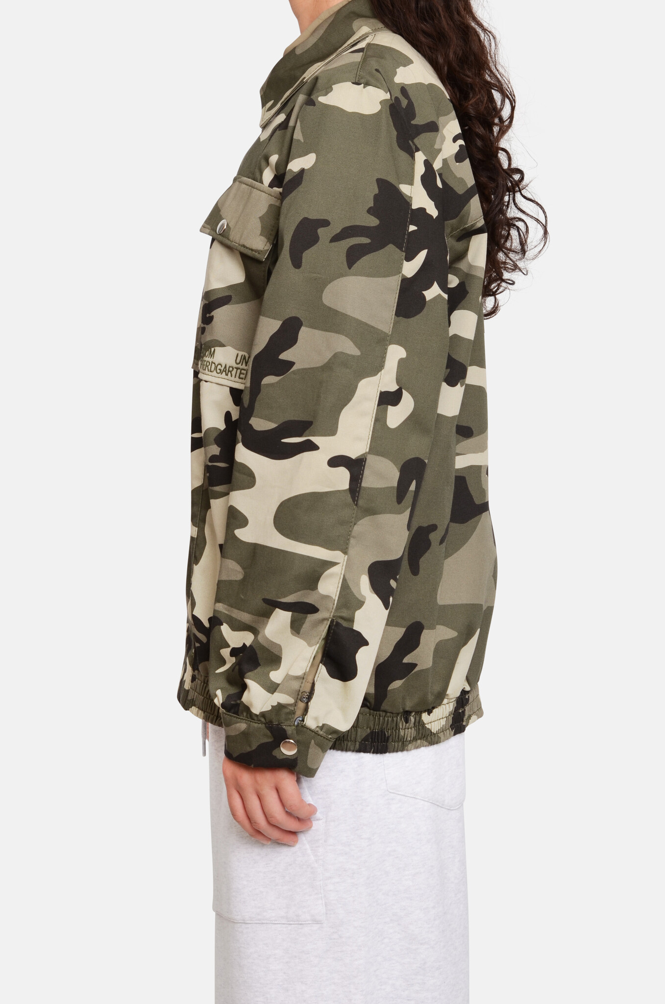 Beline Jacket in Chameleon Green-3