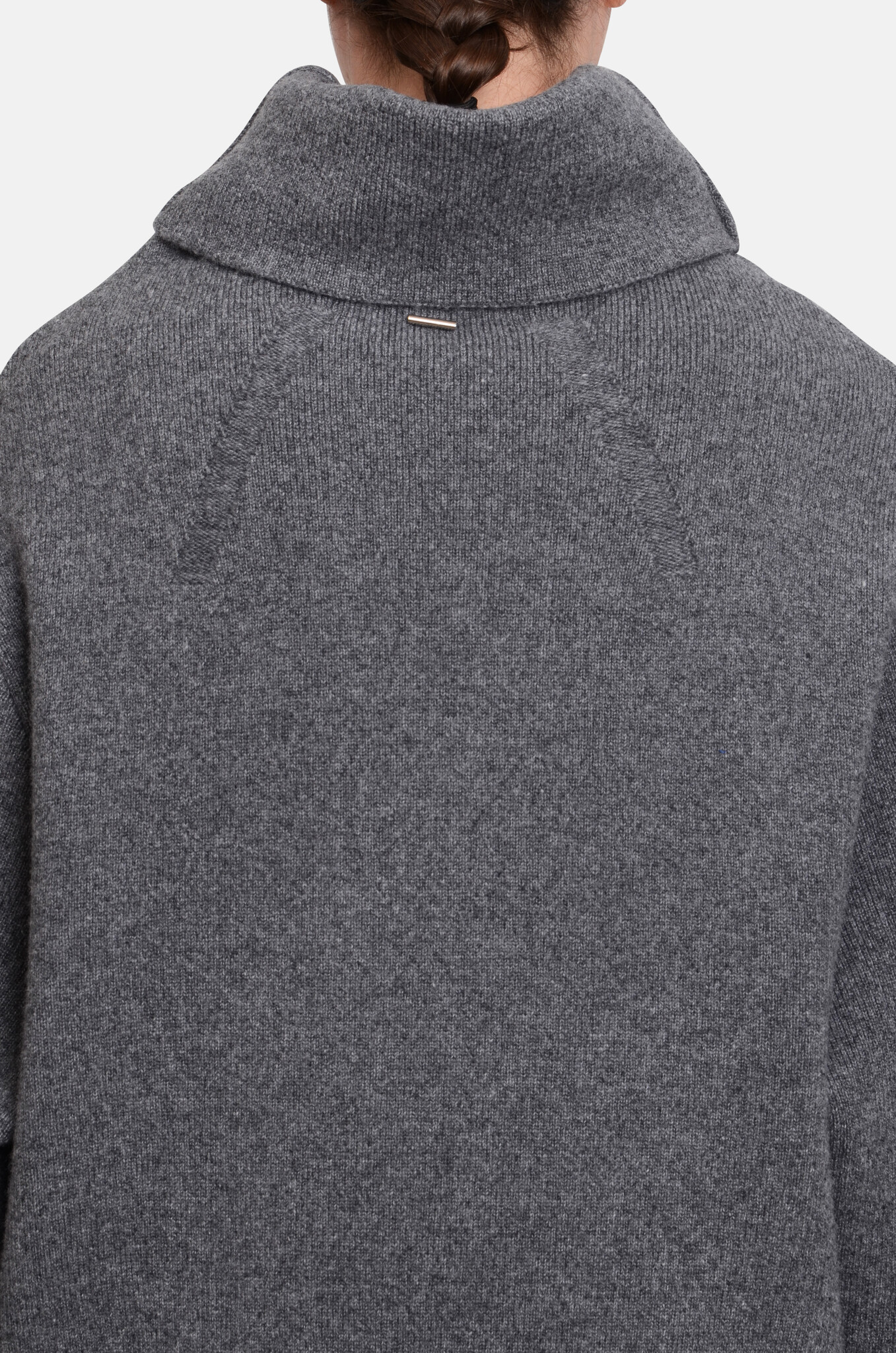 Boxy High Neck Knit-5