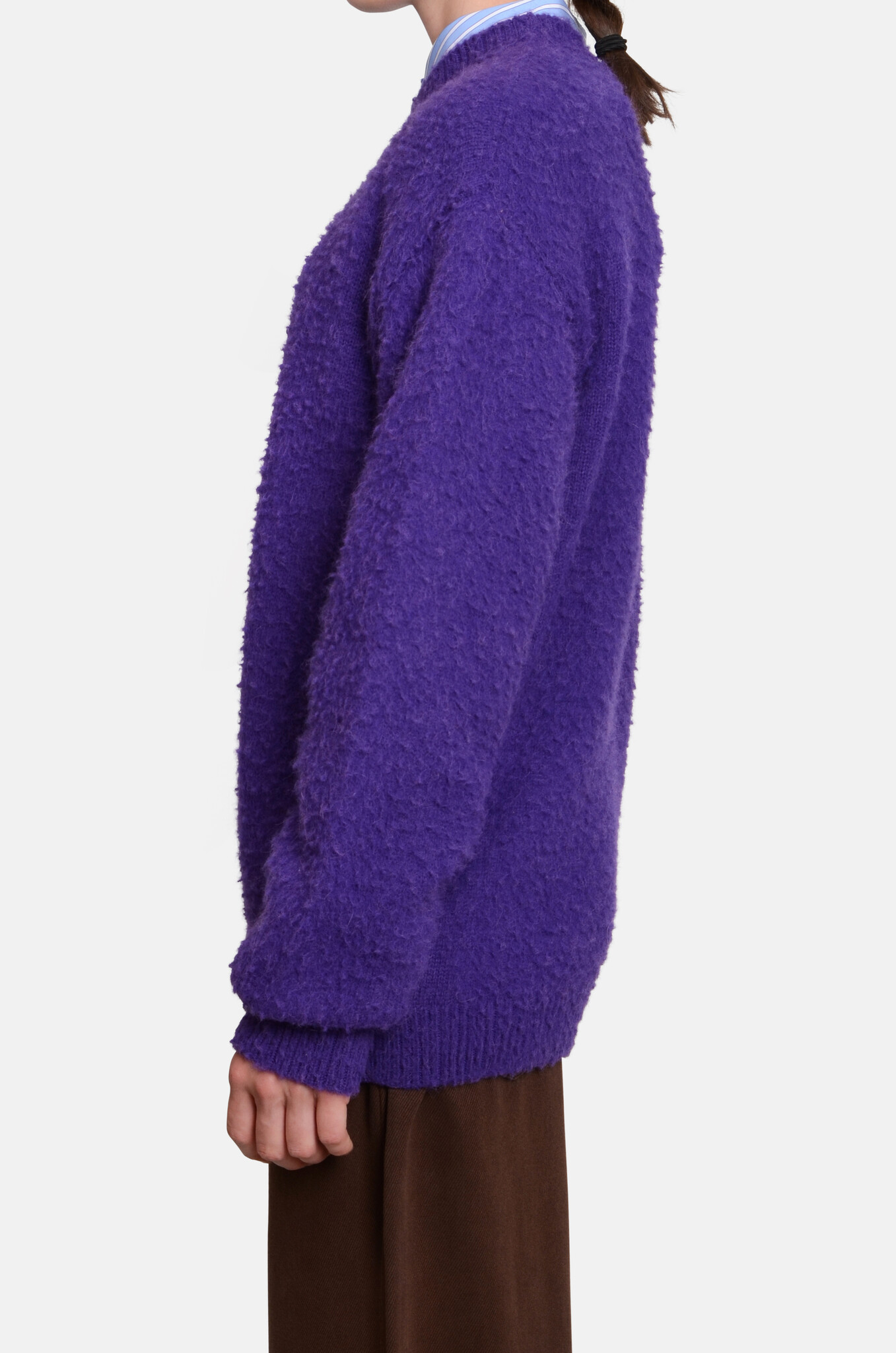 Violet Bouclé Knit-3