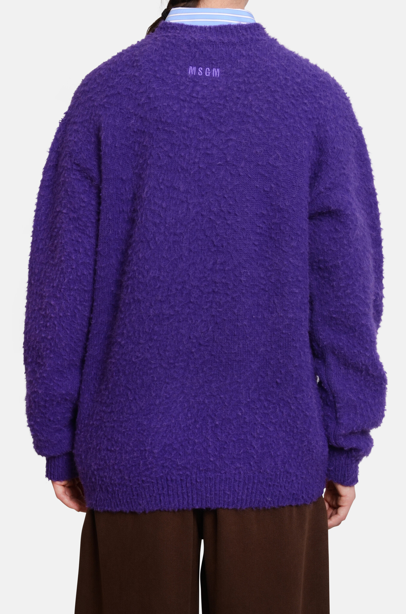 Violet Bouclé Knit-4