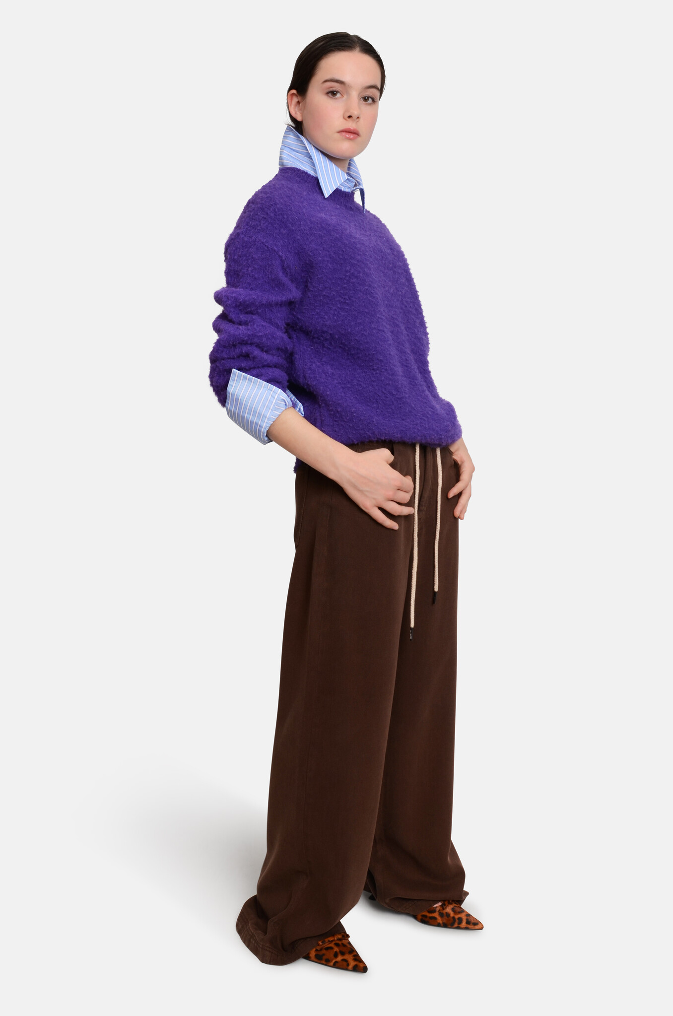 Obey Pants in Mocca-2