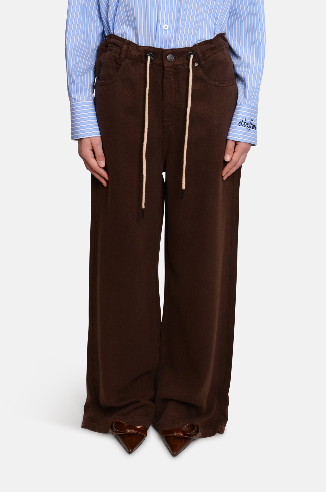 Obey Pants in Mocca-1