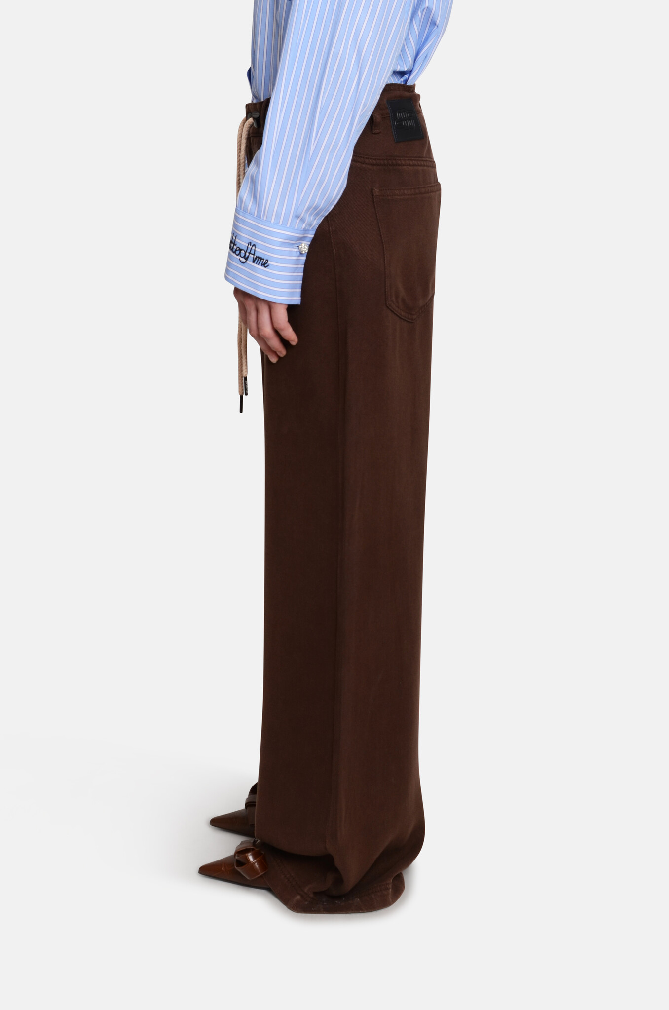 Obey Pants in Mocca-3