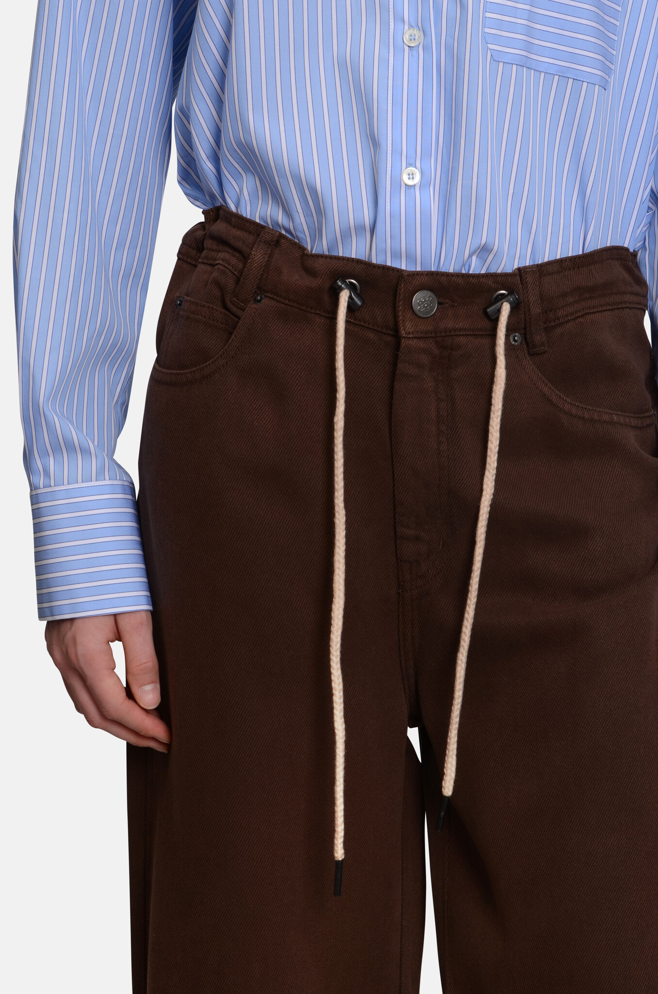 Obey Pants in Mocca-5