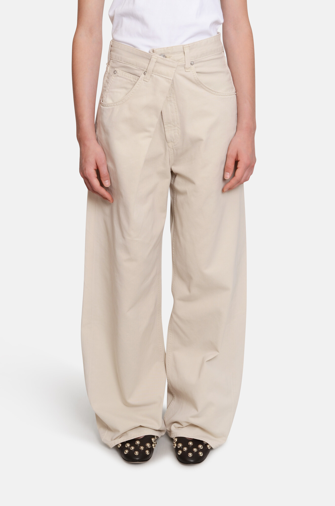 Vana Fold Jean in Twill Comb-1