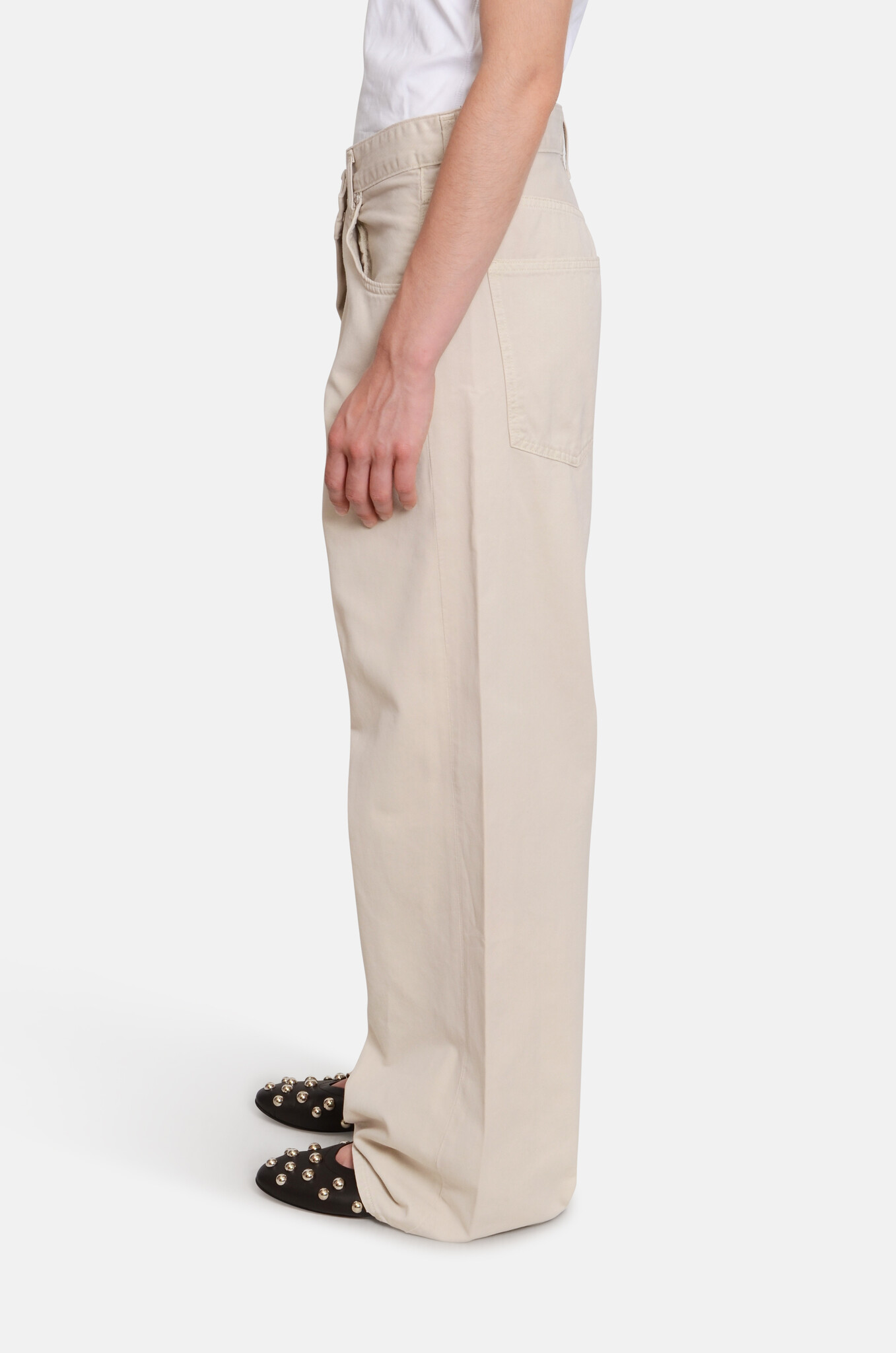 Vana Fold Jean in Twill Comb-3