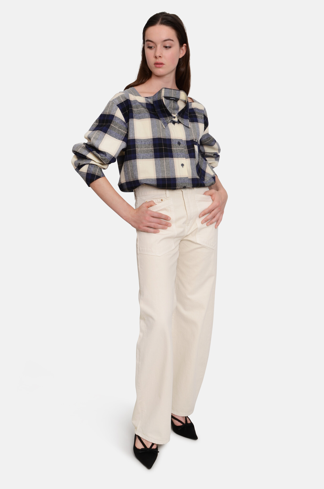 Kendra Jeans Ecru-2