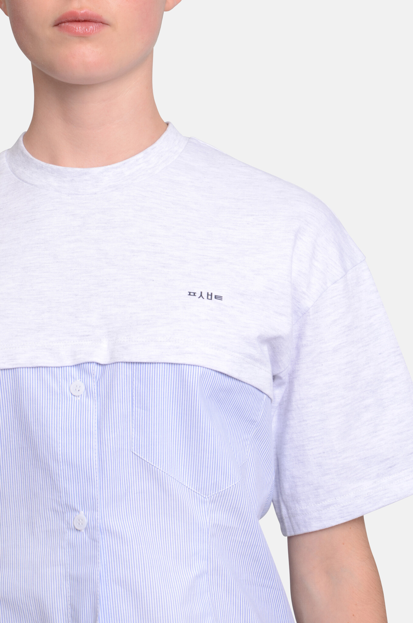 Blue Shirt Mix Top-5