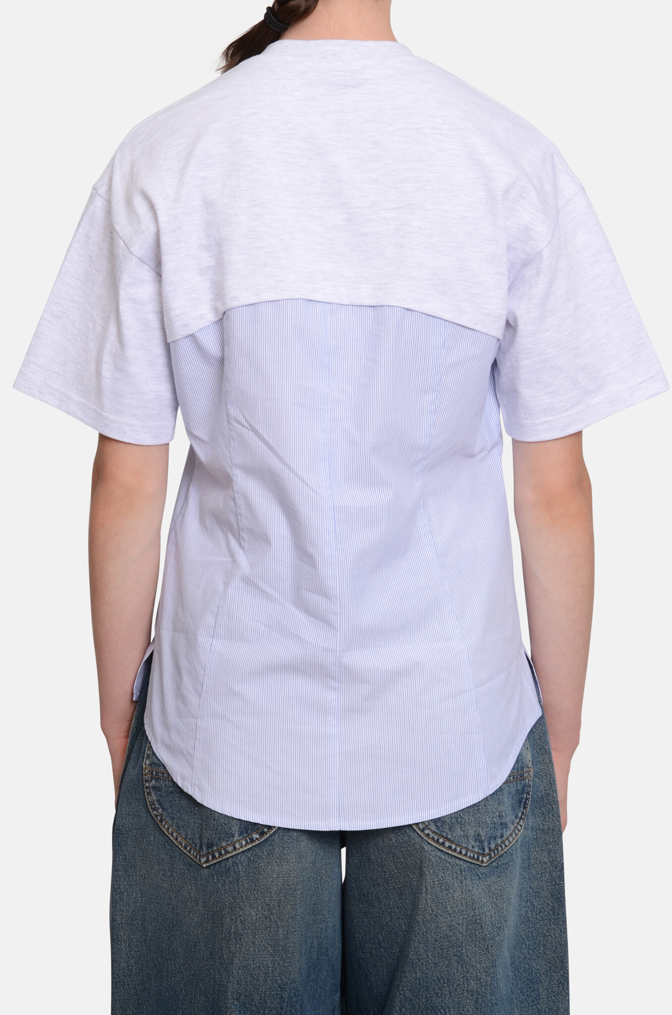 Blue Shirt Mix Top-4