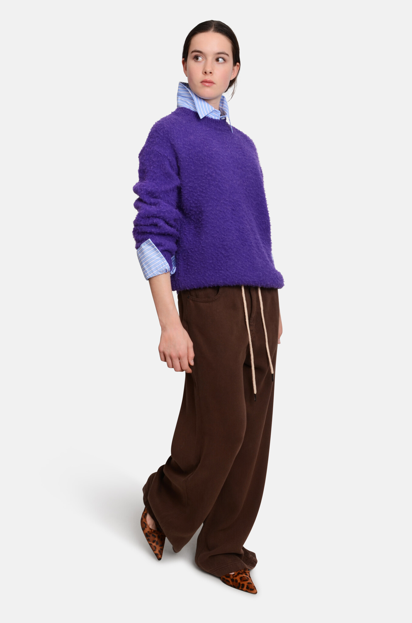 Cropped Striped Shirt-6