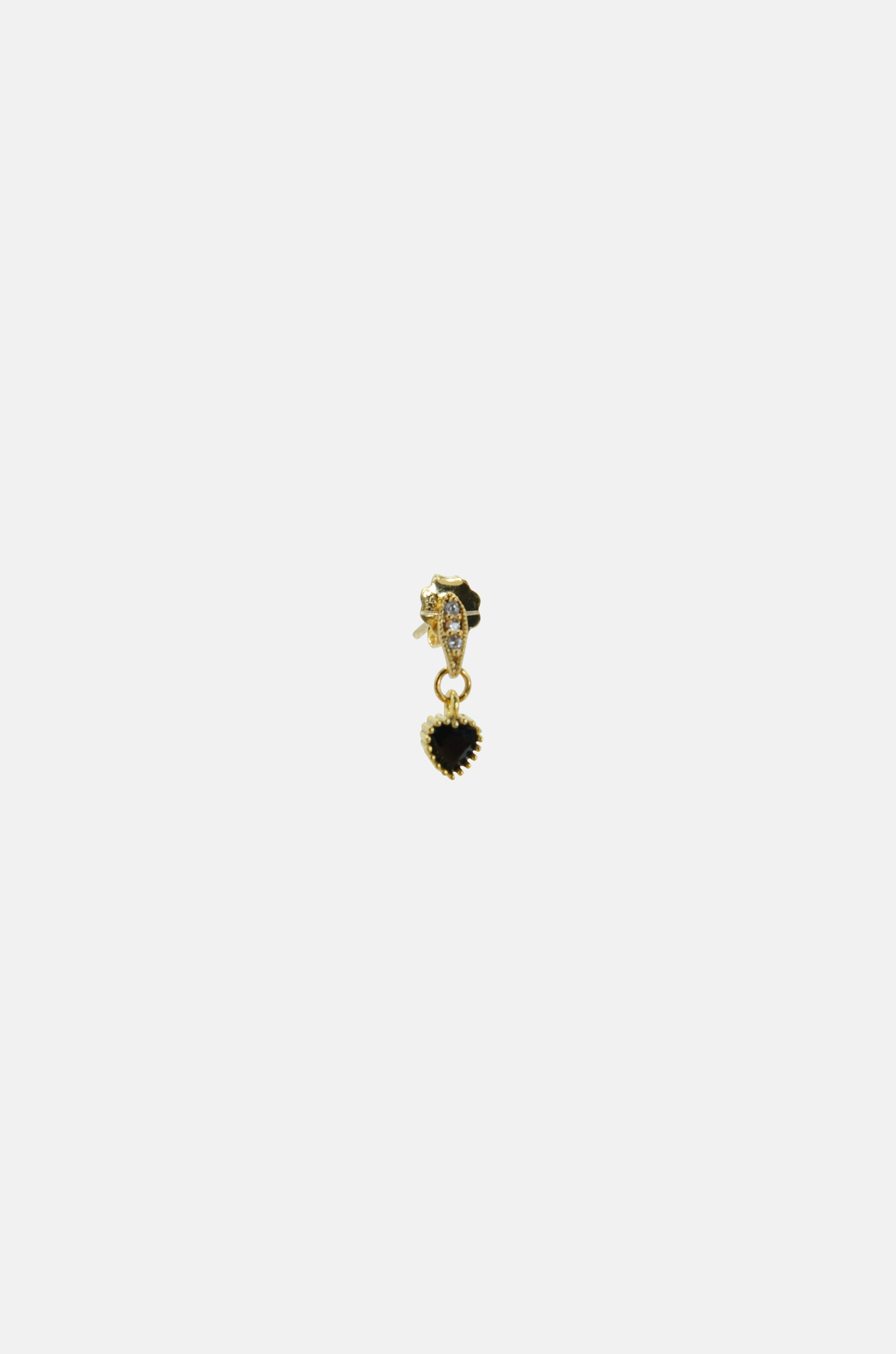Heart Charm Earring-1