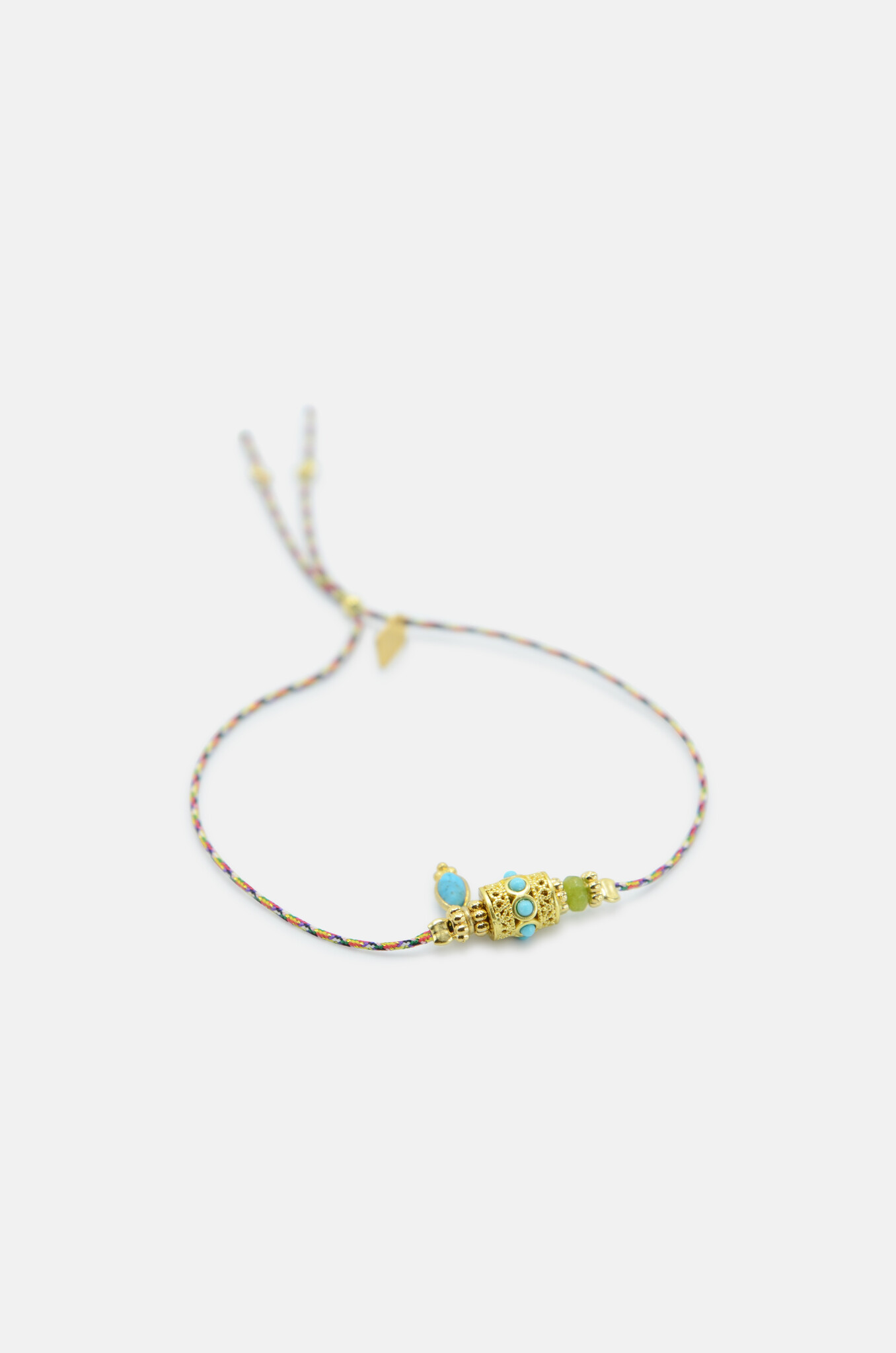 Byzantine Peridot and Turquoise Bracelet-2