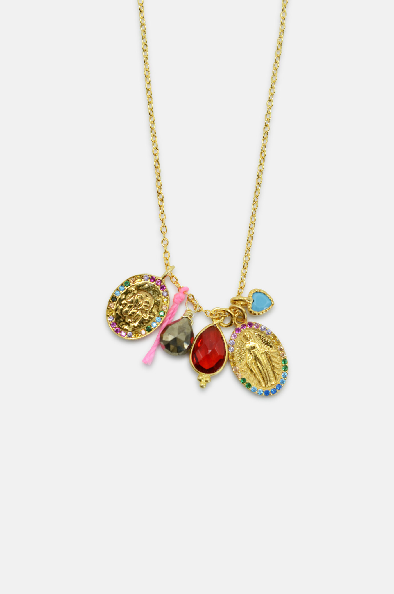 Multicharm Escapulario Necklace-2