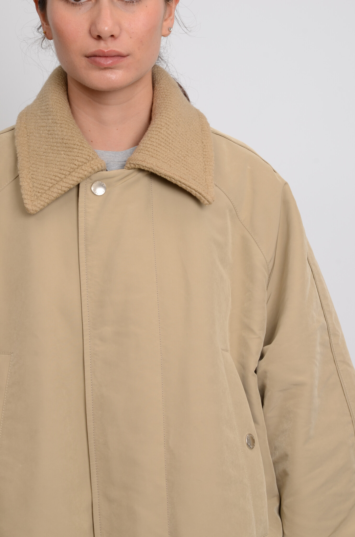 Oversized Waxed Jacket-5