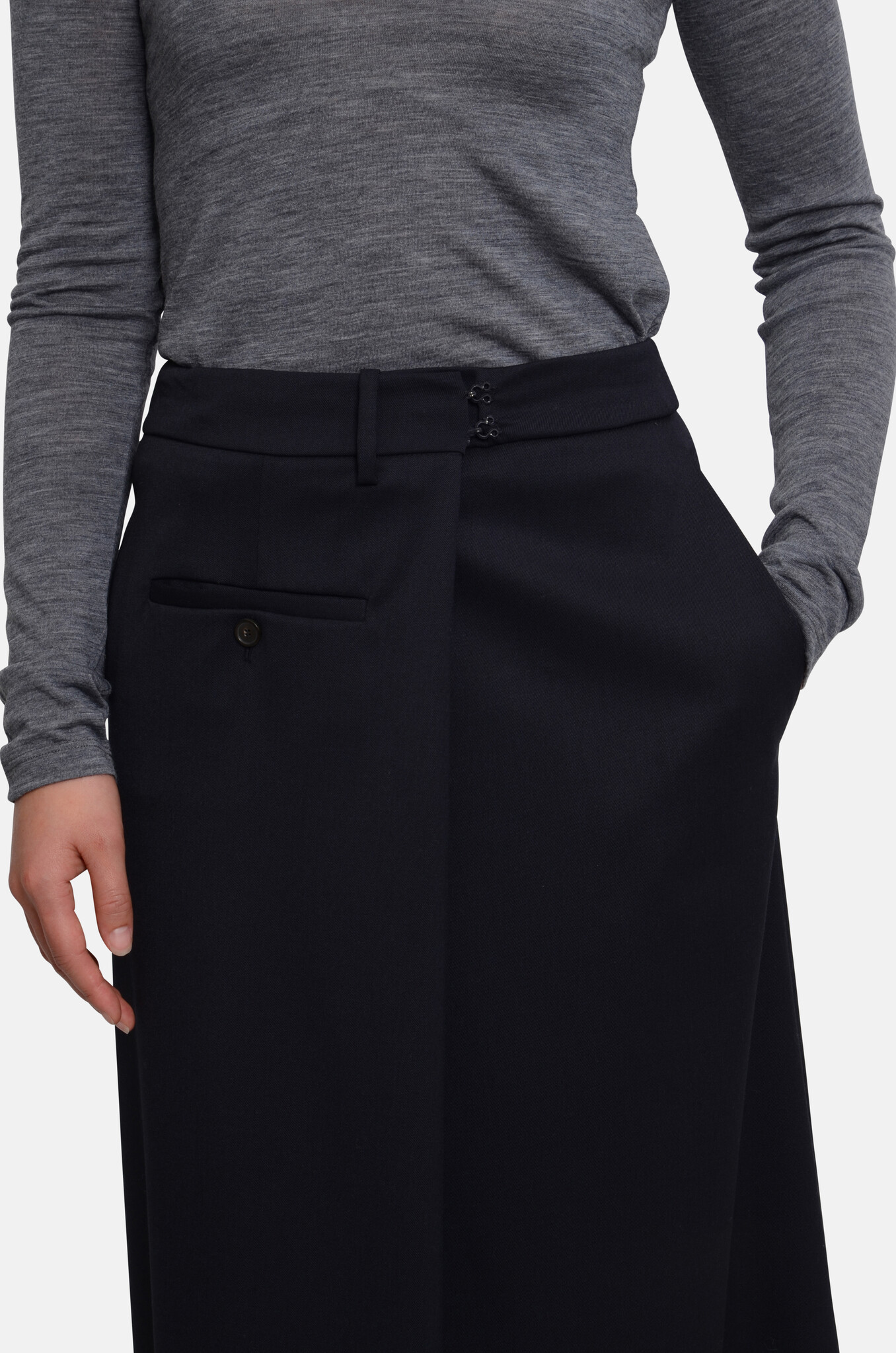 Giada Skirt in Night Blue-5
