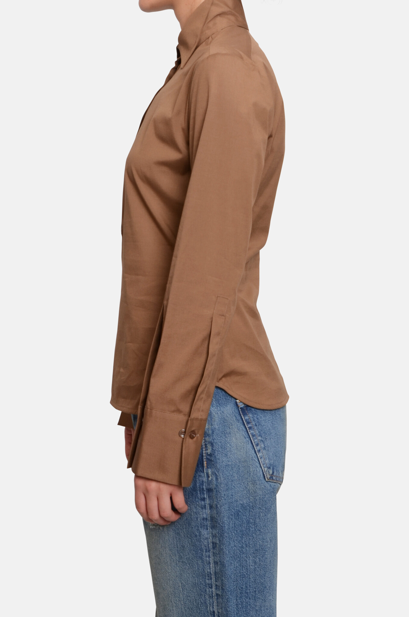 Fitted Shirt in Sand Storm-3