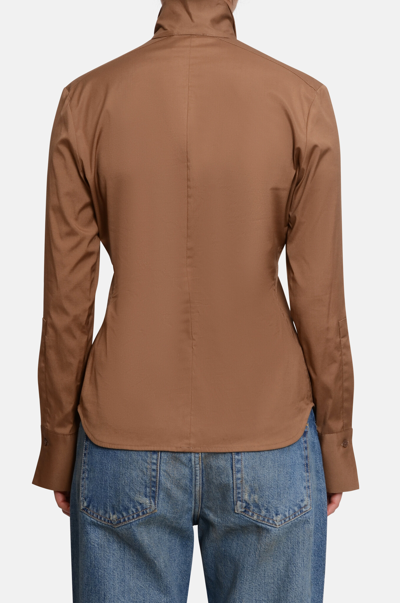 Fitted Shirt in Sand Storm-4