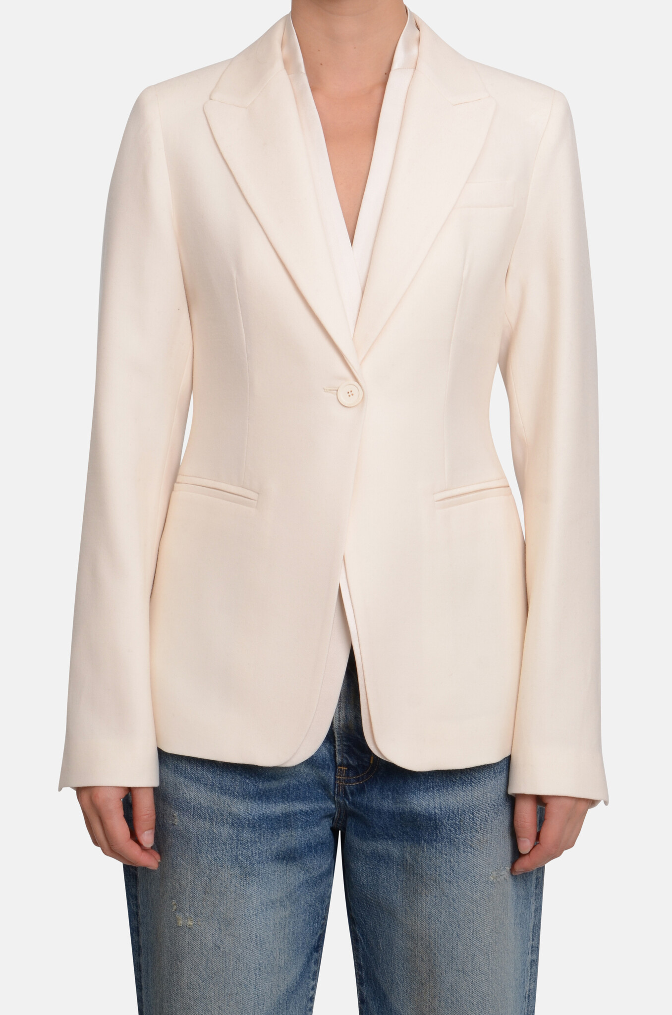 Aleta Jacket in Gesso-1