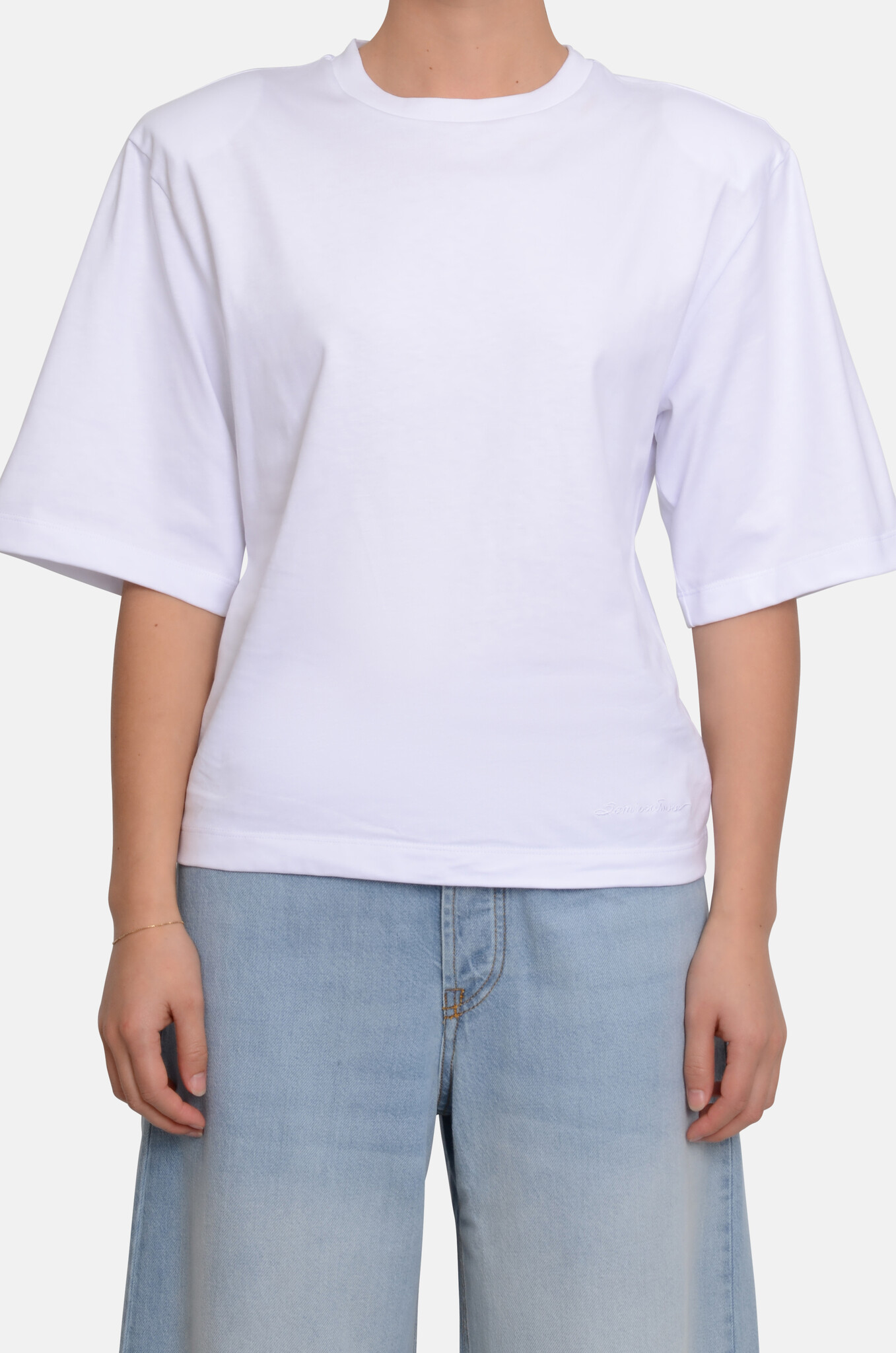 Elisa T-Shirt in White-1