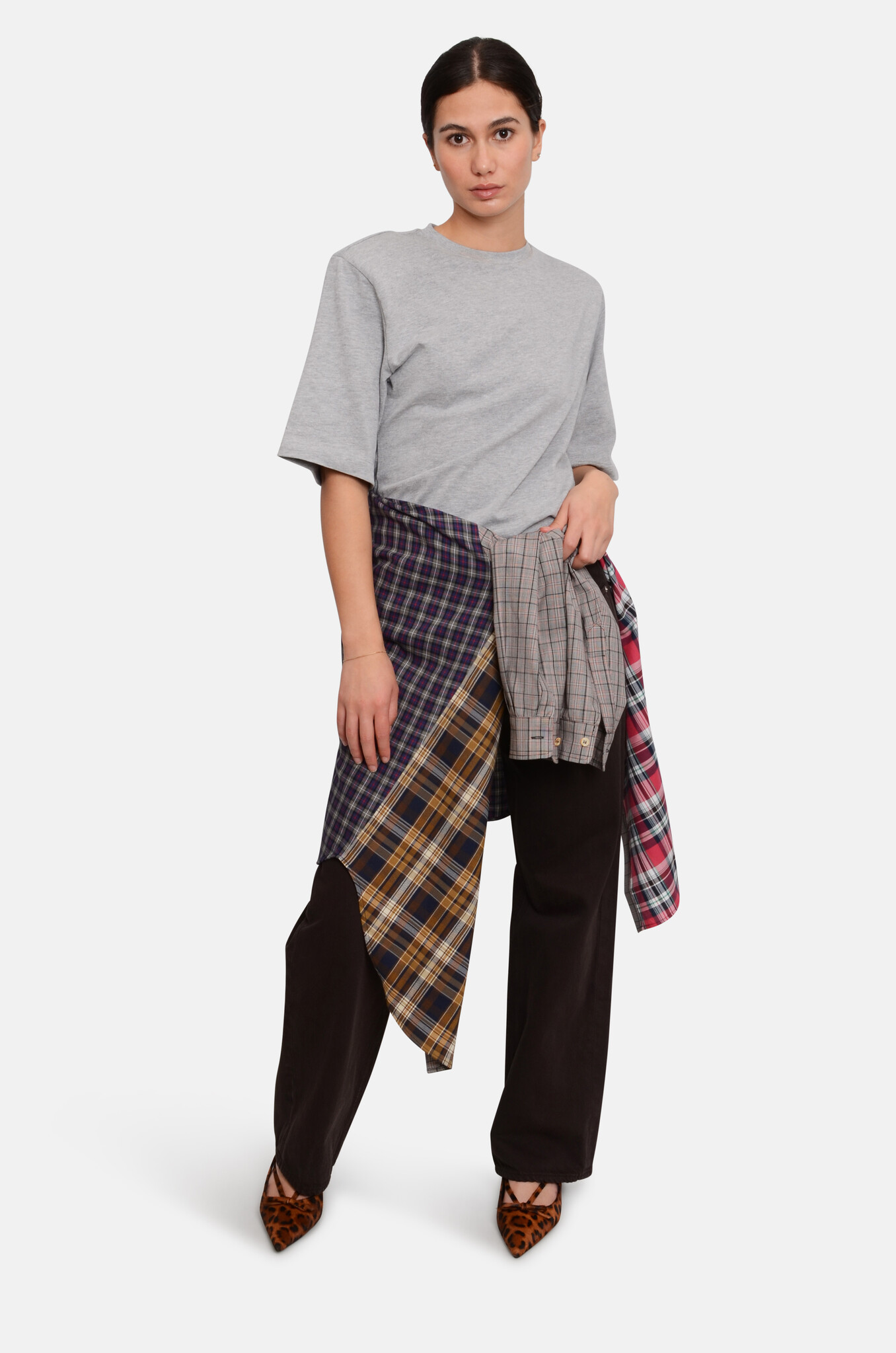 Lindz Low Rise Easy Straight in Twill Carob-2