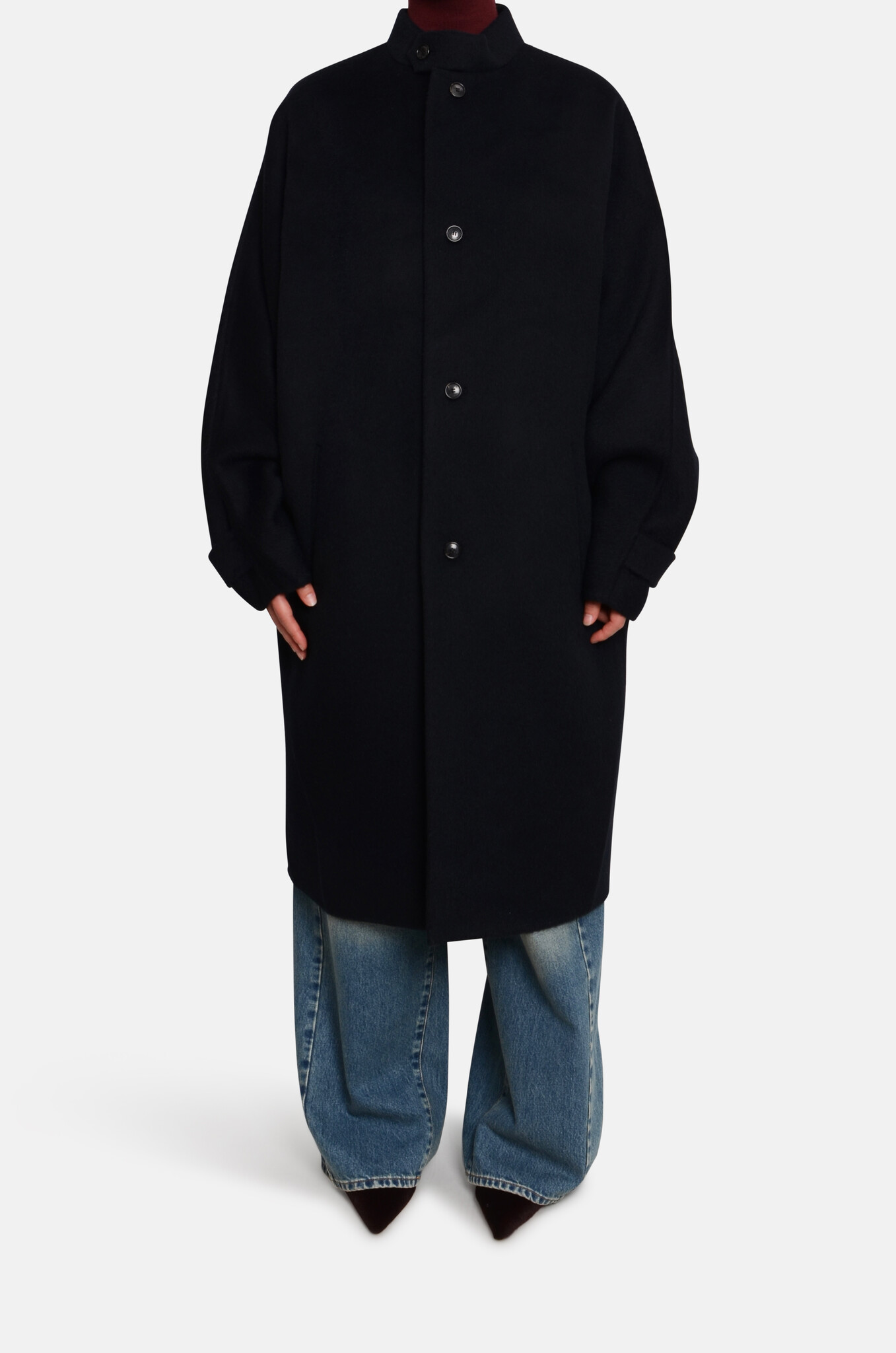 Alpaca Single Handmade Coat-1