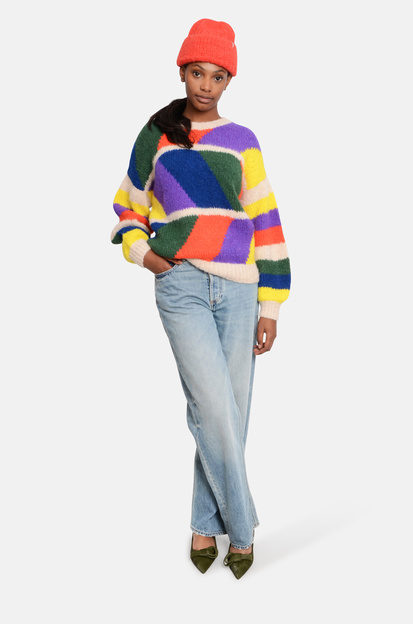 Dolores Multi Alpaca Knit-2