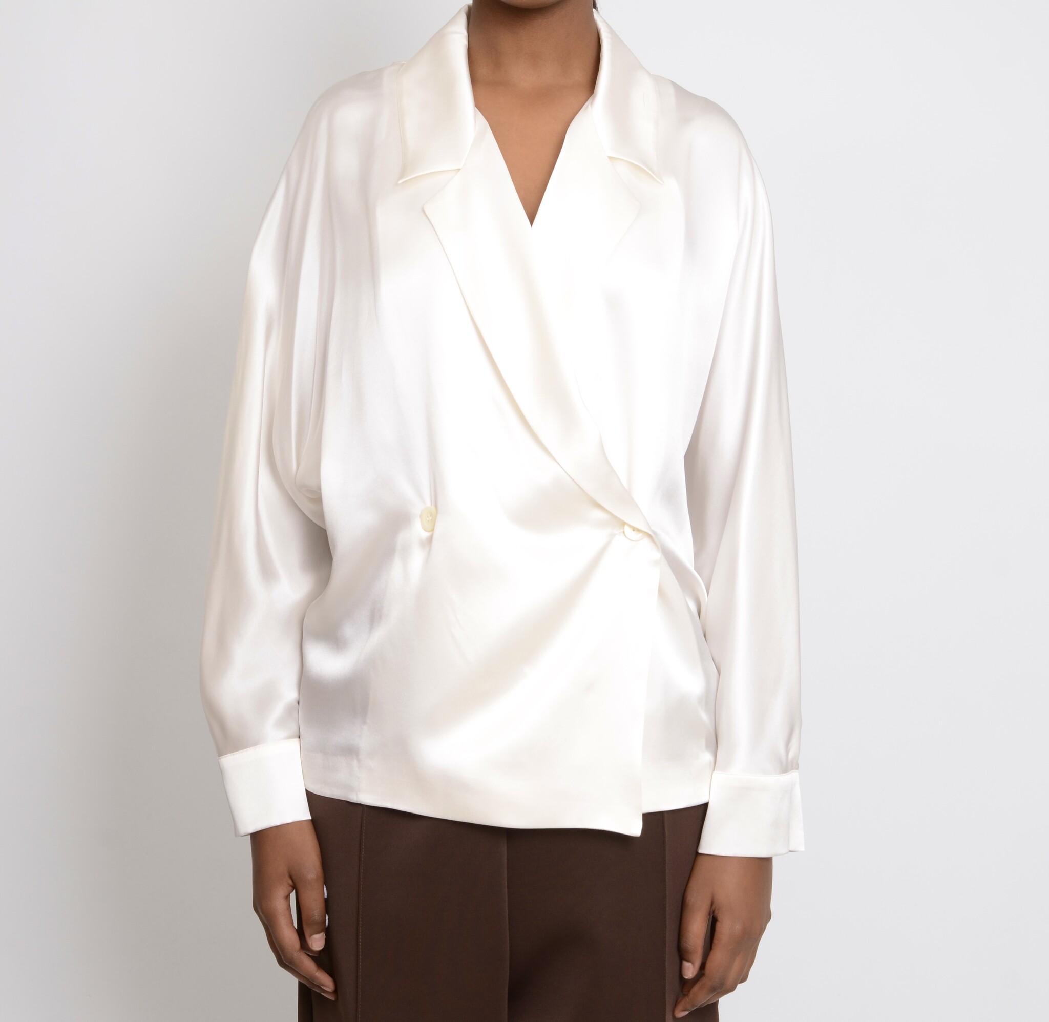 Carmela Shirt in Gesso-1