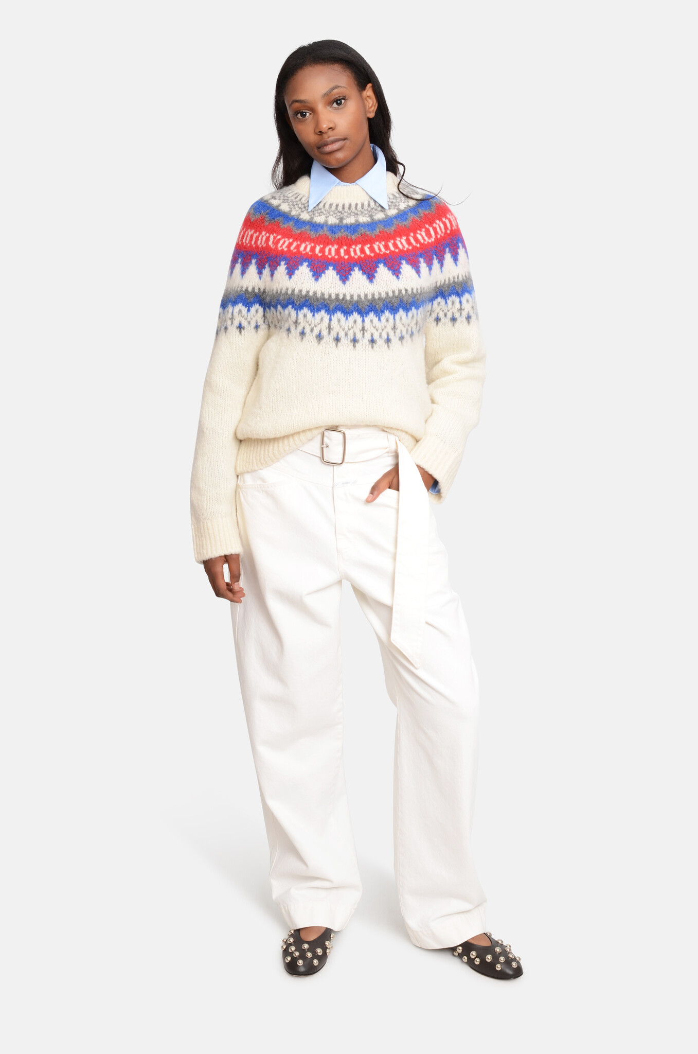 Crew Neck Long Sleeve Knit-4