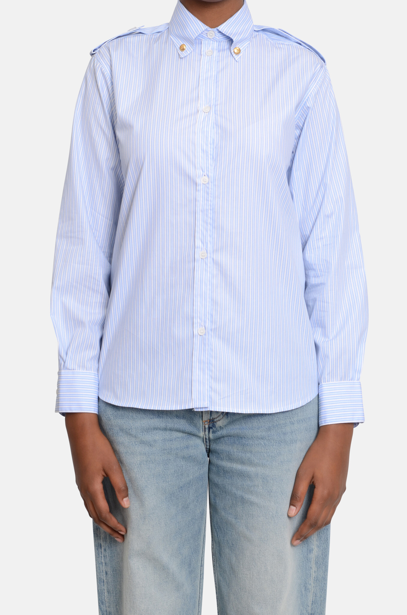 Antibe Shirt Blue Stripes-1