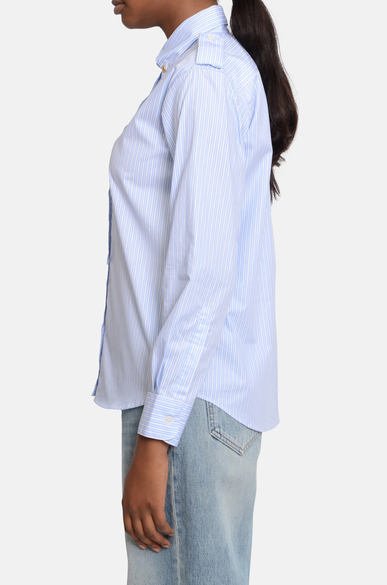 Antibe Shirt Blue Stripes-3