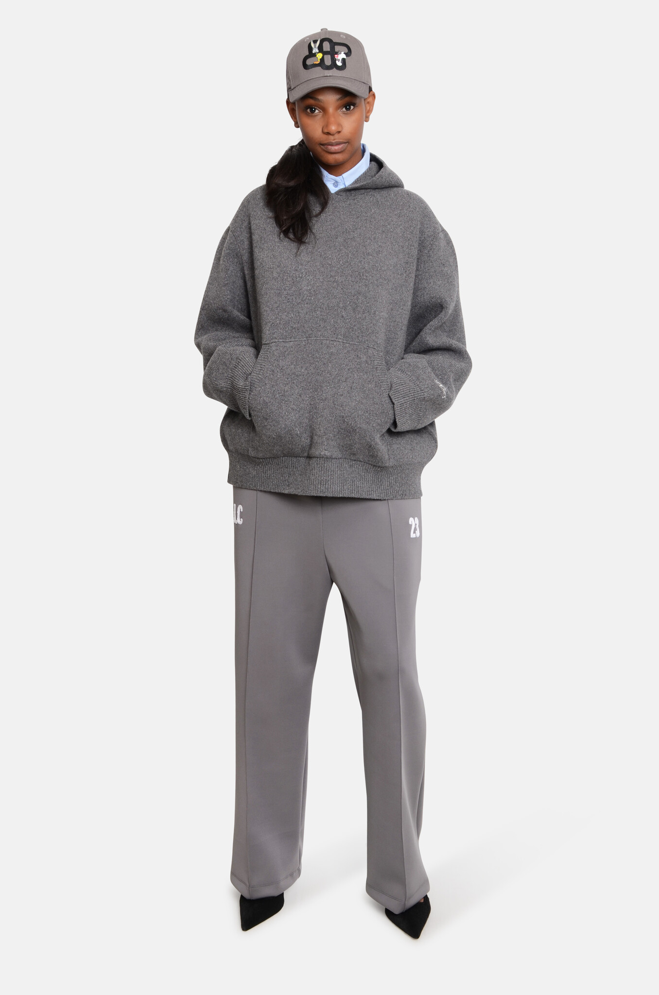 Track Pants Dark Grey-2
