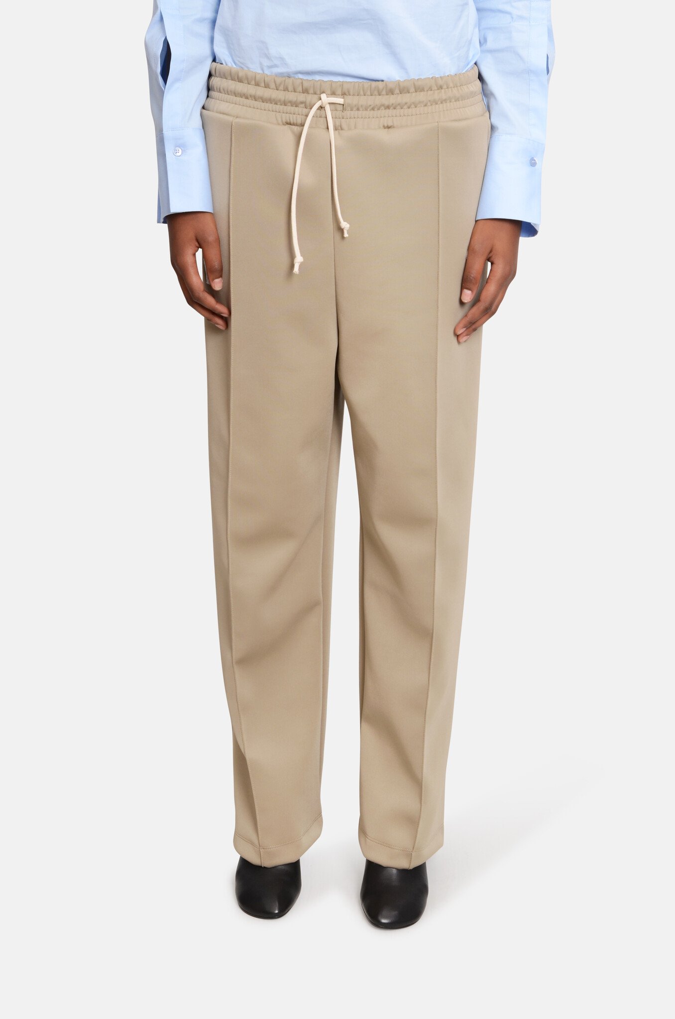 Track Pants Beige-1