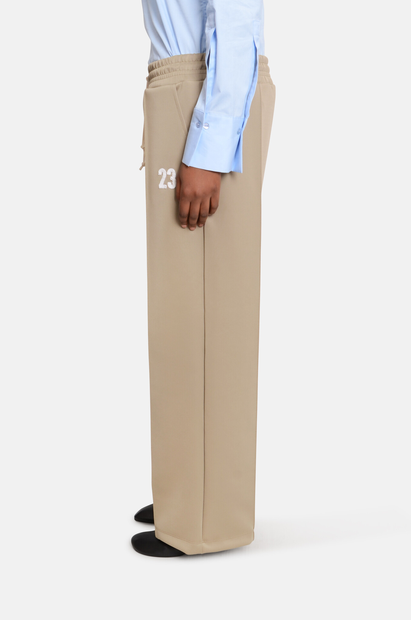 Track Pants Beige-3