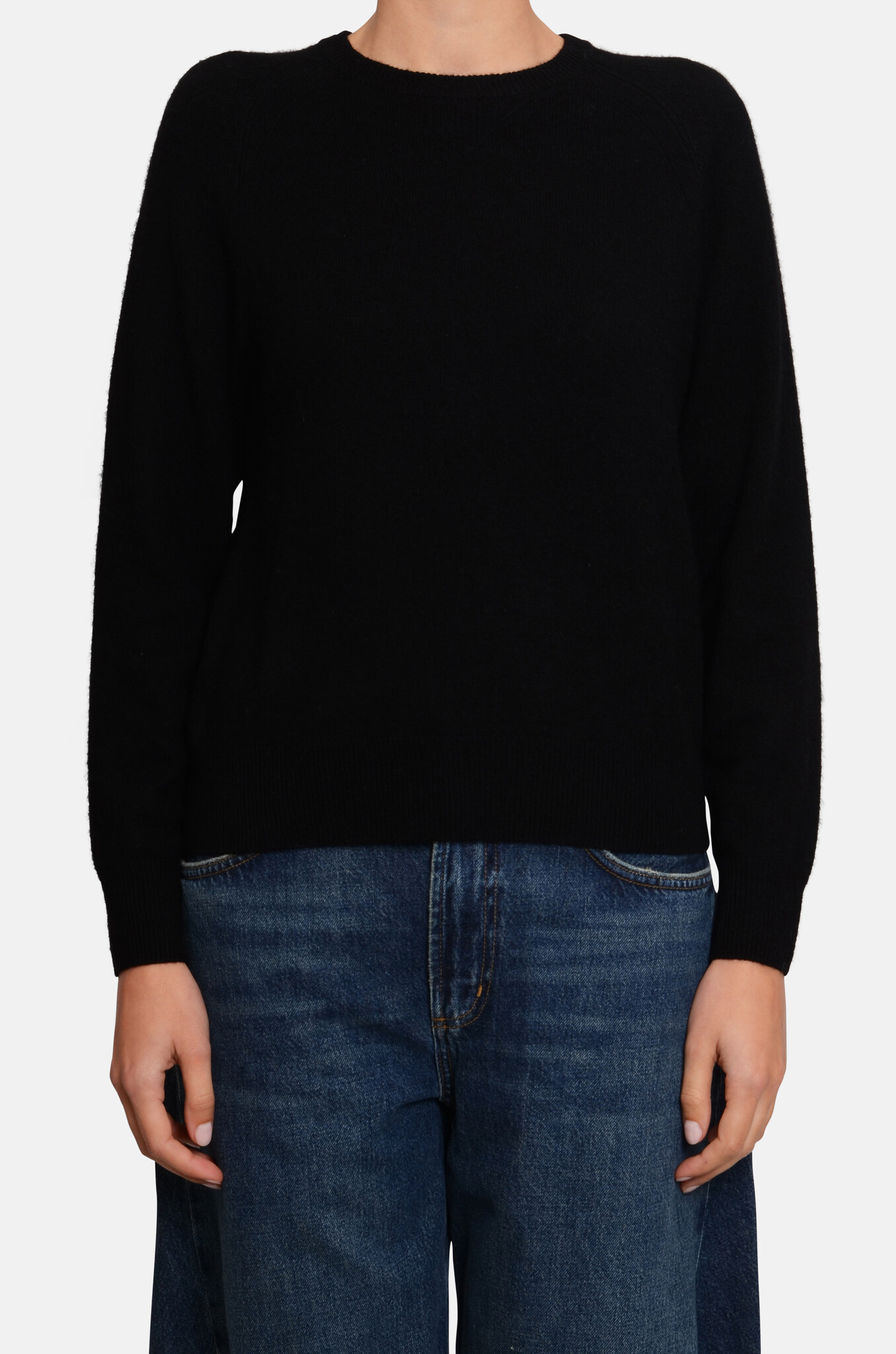 Martika Cashmere Sweater in Black-1