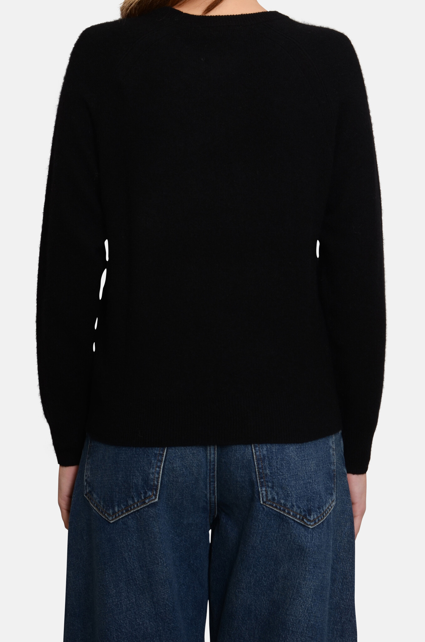 Martika Cashmere Sweater in Black-4