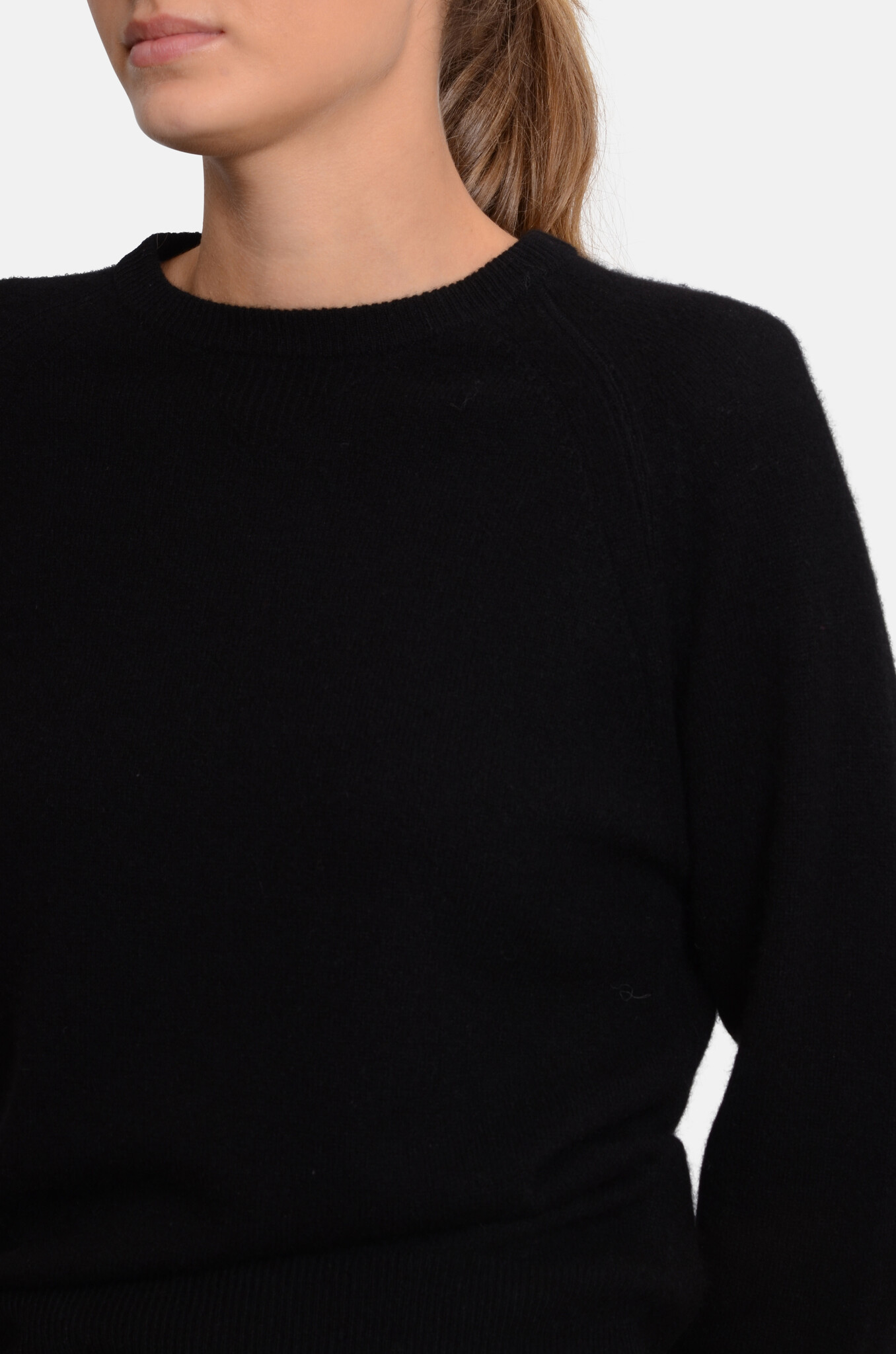 Martika Cashmere Sweater in Black-5