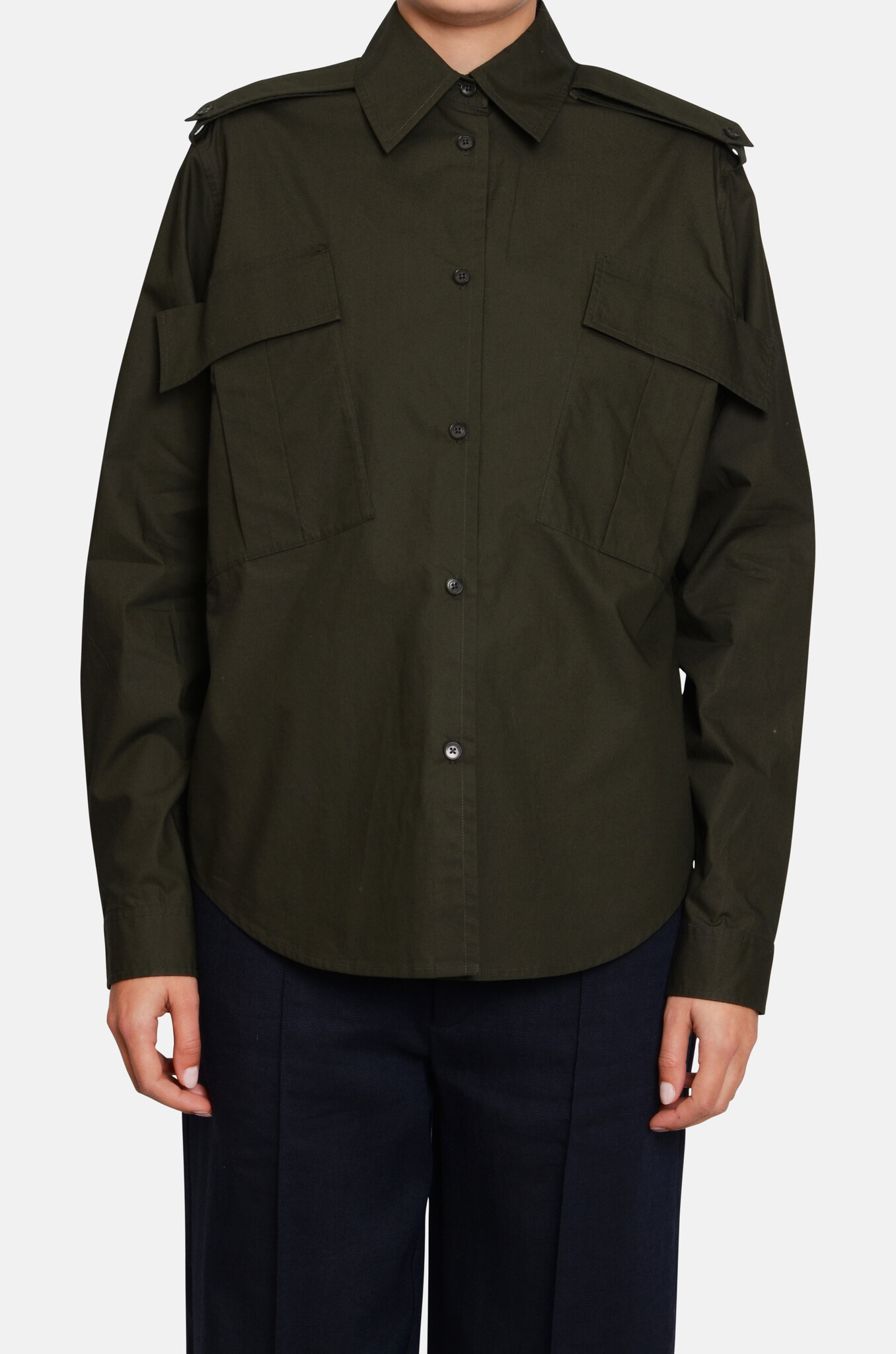 Officer Shirt Khaki-1