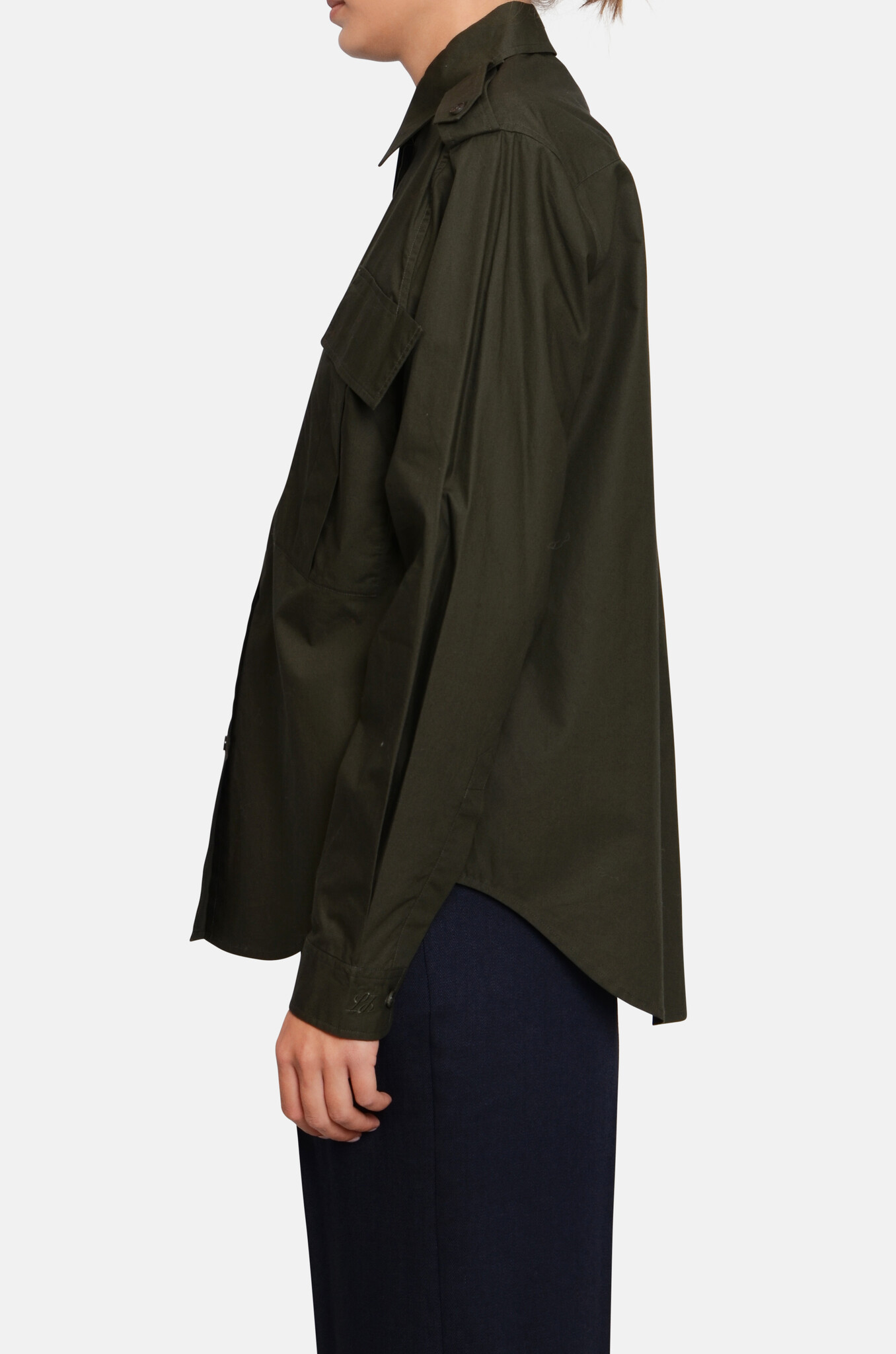 Officer Shirt Khaki-3