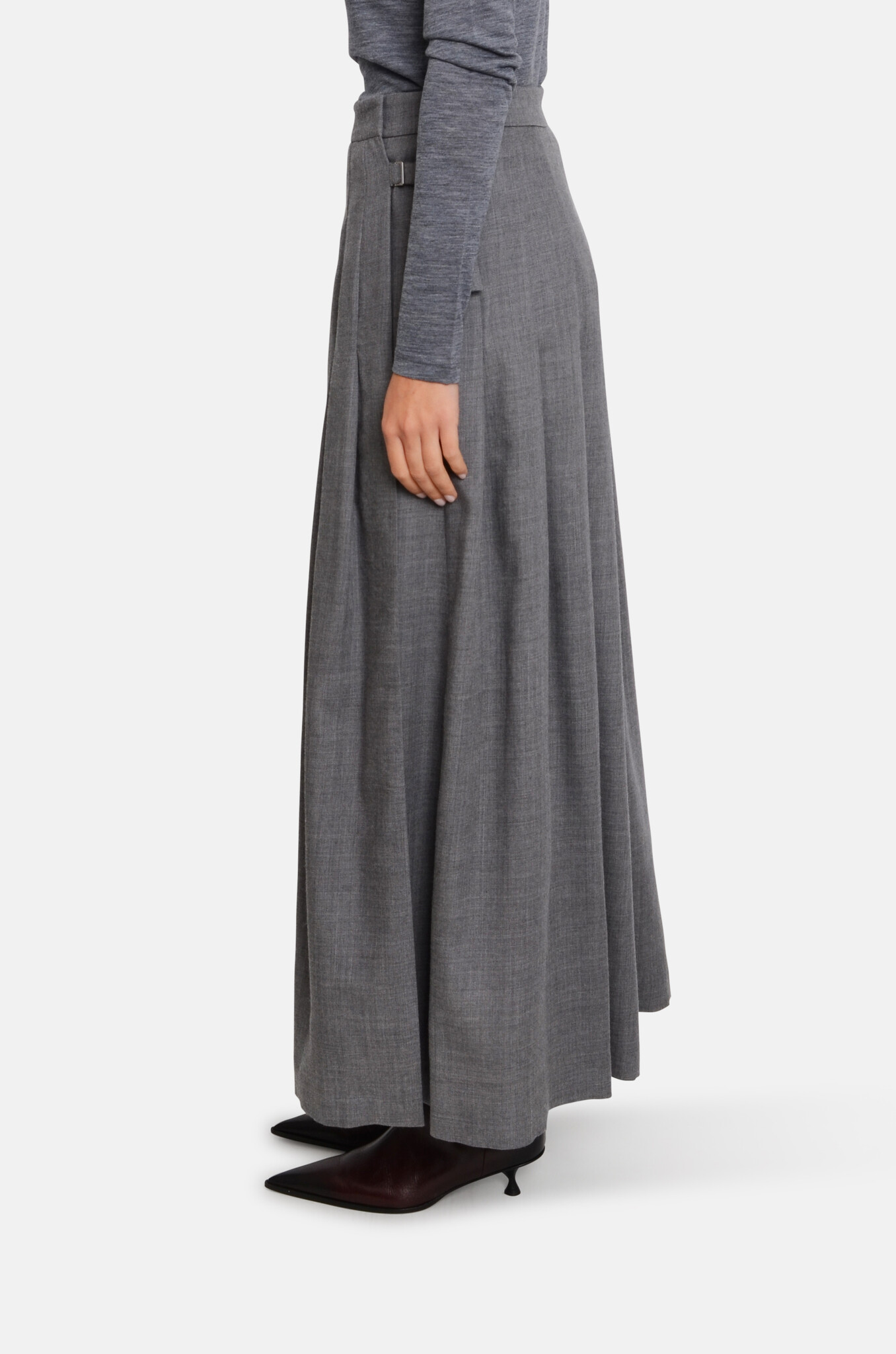 Andra Skirt Grey-3