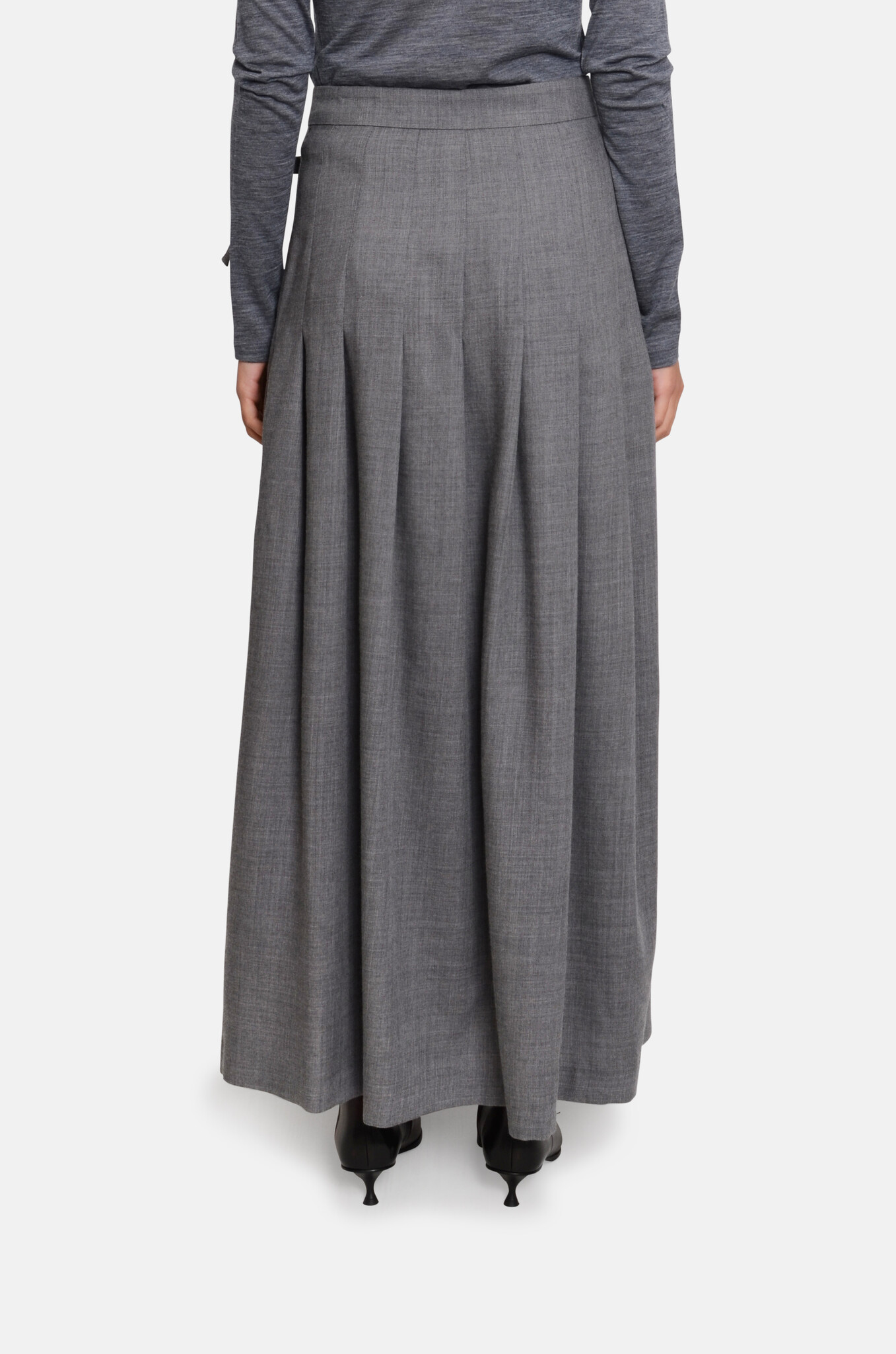 Andra Skirt Grey-4