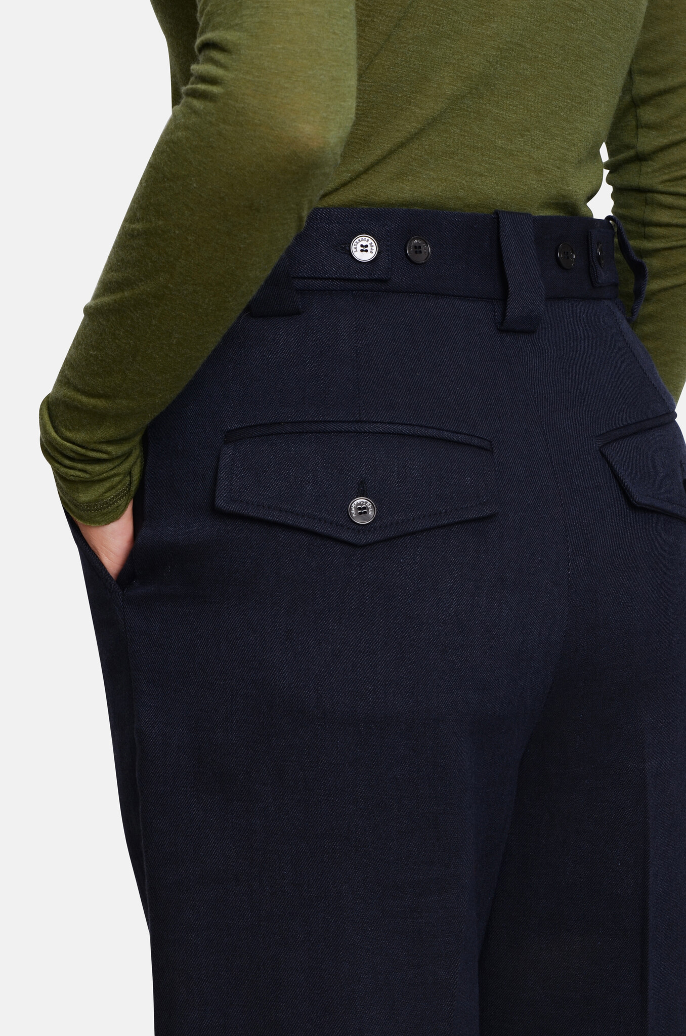 Aube Pants in Navy-5