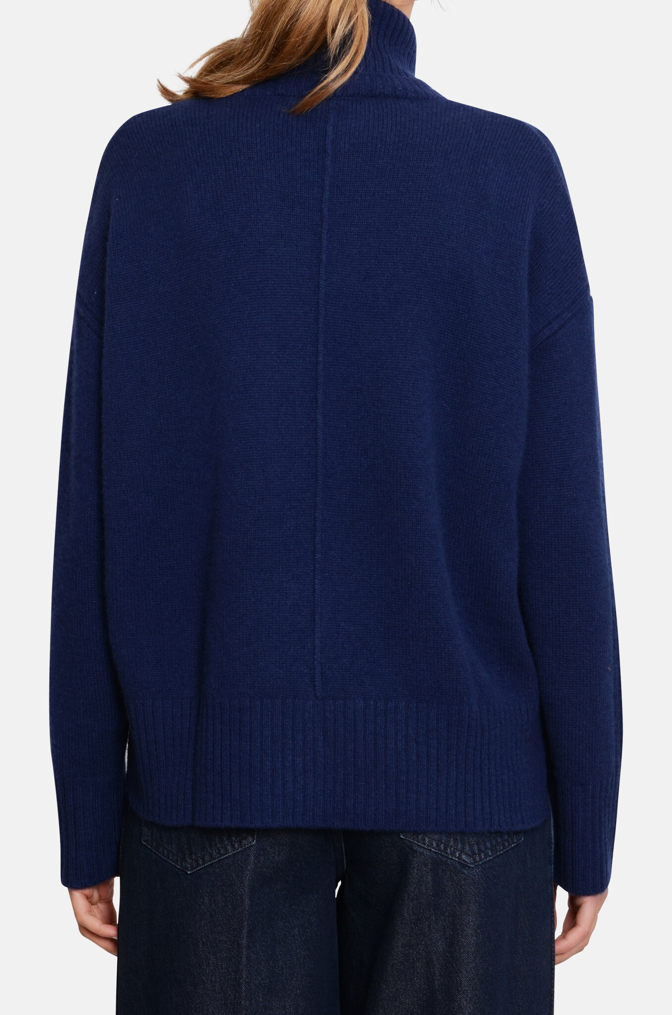 Candace Cashmere Knit in Navy-4